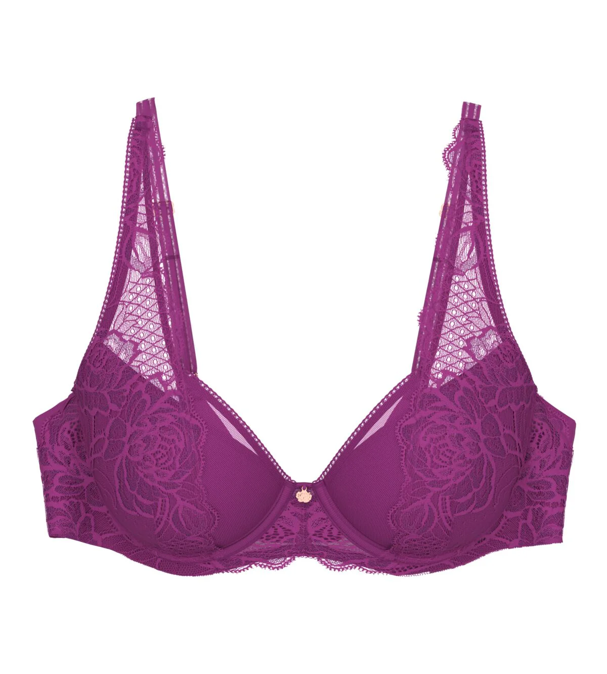 Soutien-Gorge Wild Peony Florale Wp - Purple - Image 4