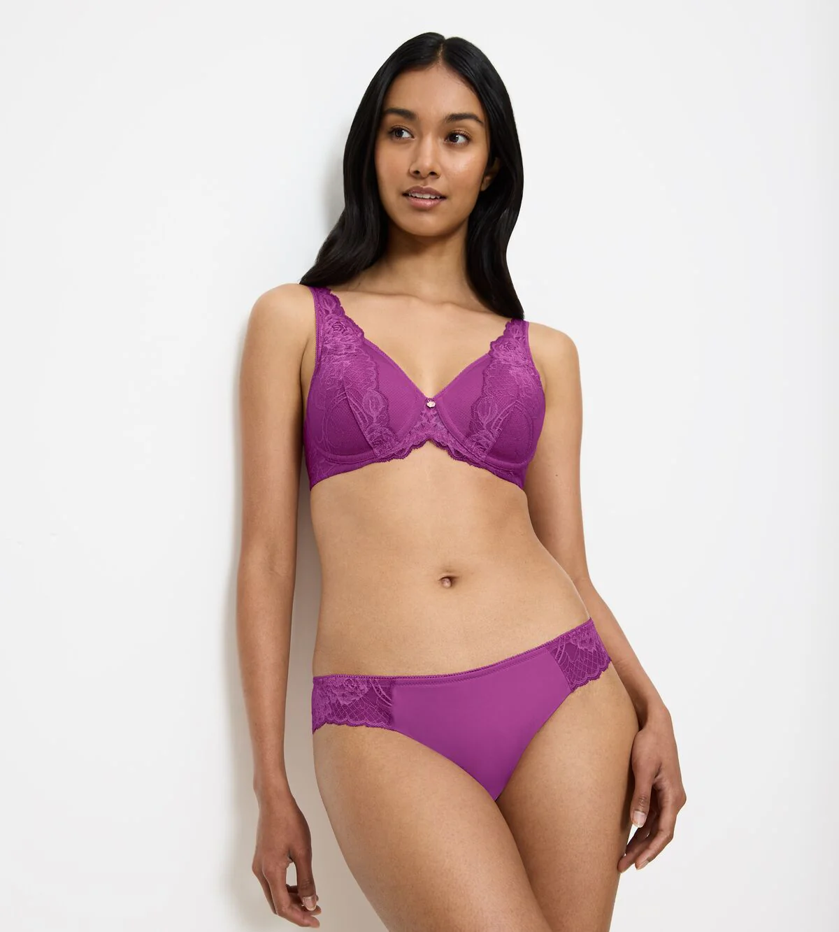 Soutien-Gorge Wild Peony Florale Wp - Purple - Image 5