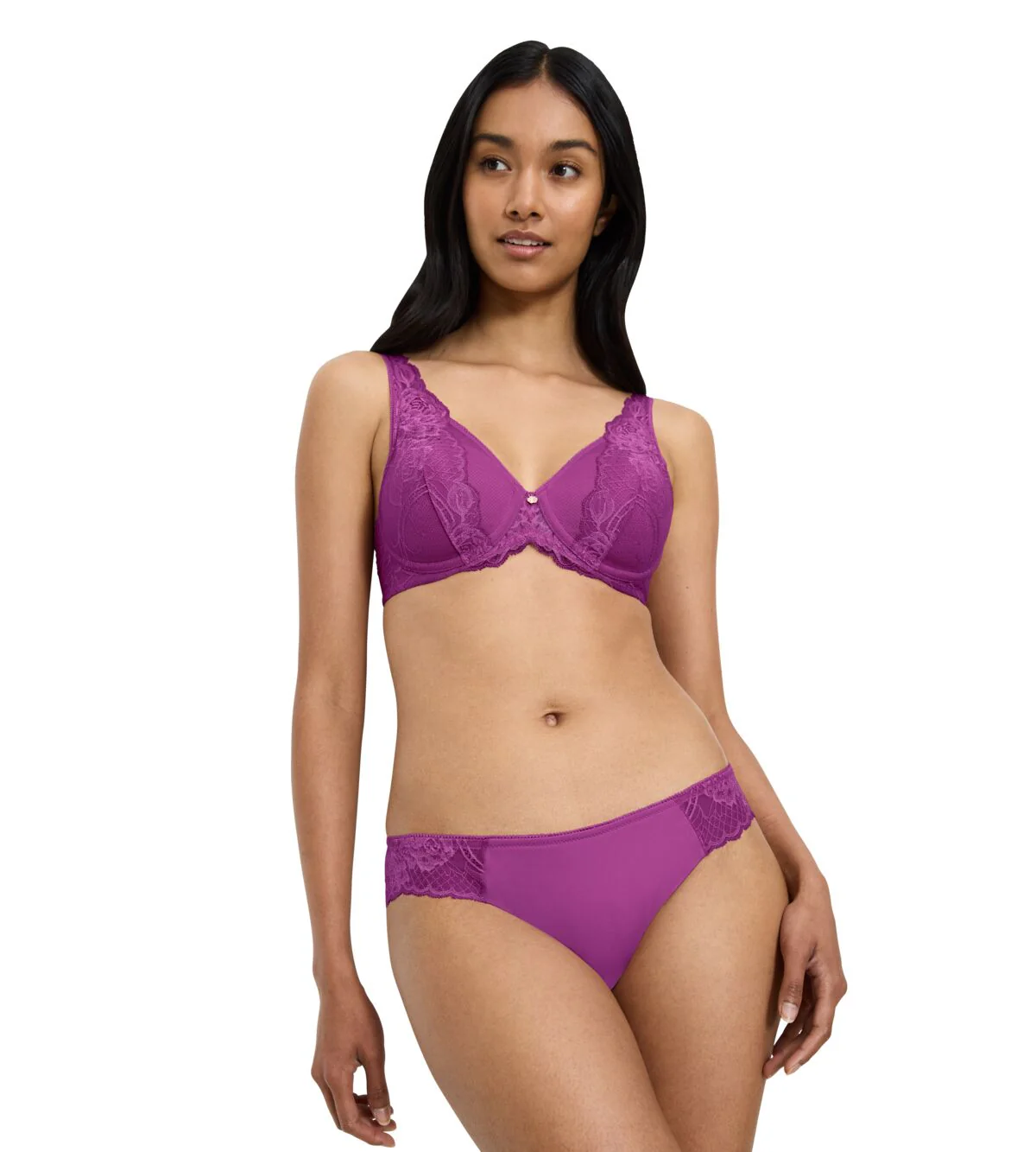 Soutien-Gorge Wild Peony Florale Wp - Purple - Image 7