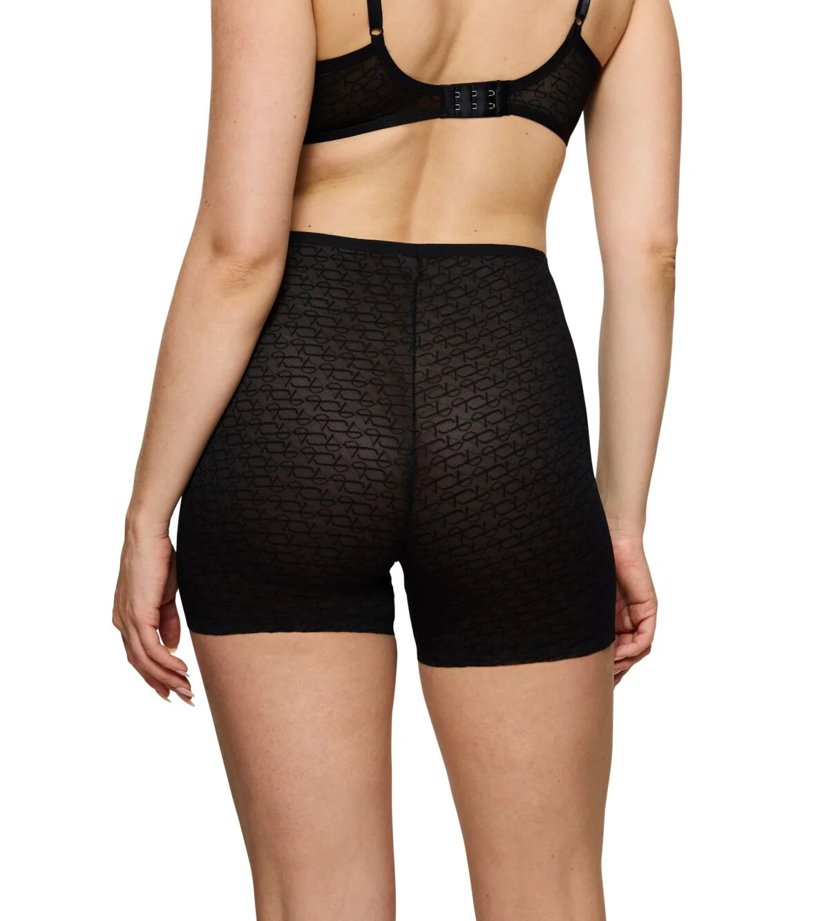 Shorty Couvrant Triumph Signature Sheer Shorts - Black - Image 2