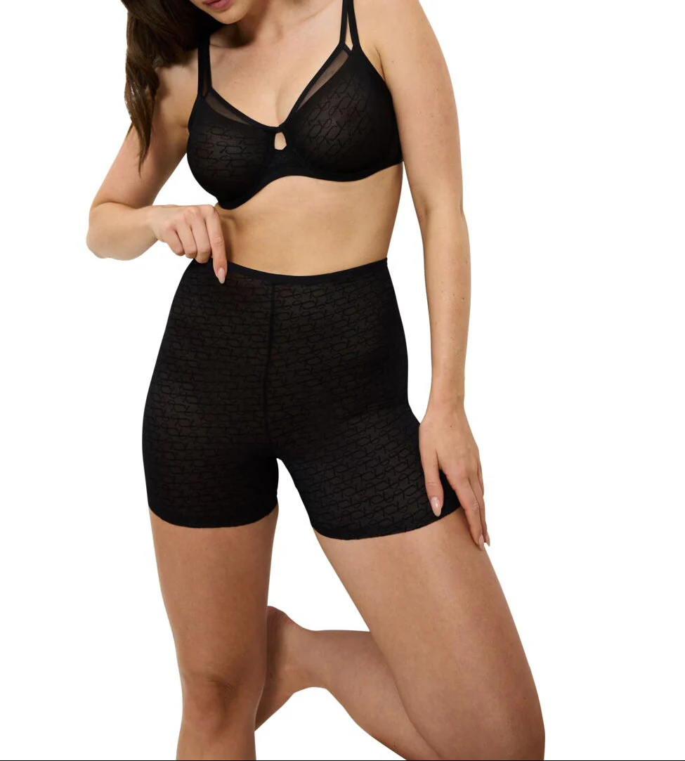 Shorty Couvrant Triumph Signature Sheer Shorts - Black - Image 7