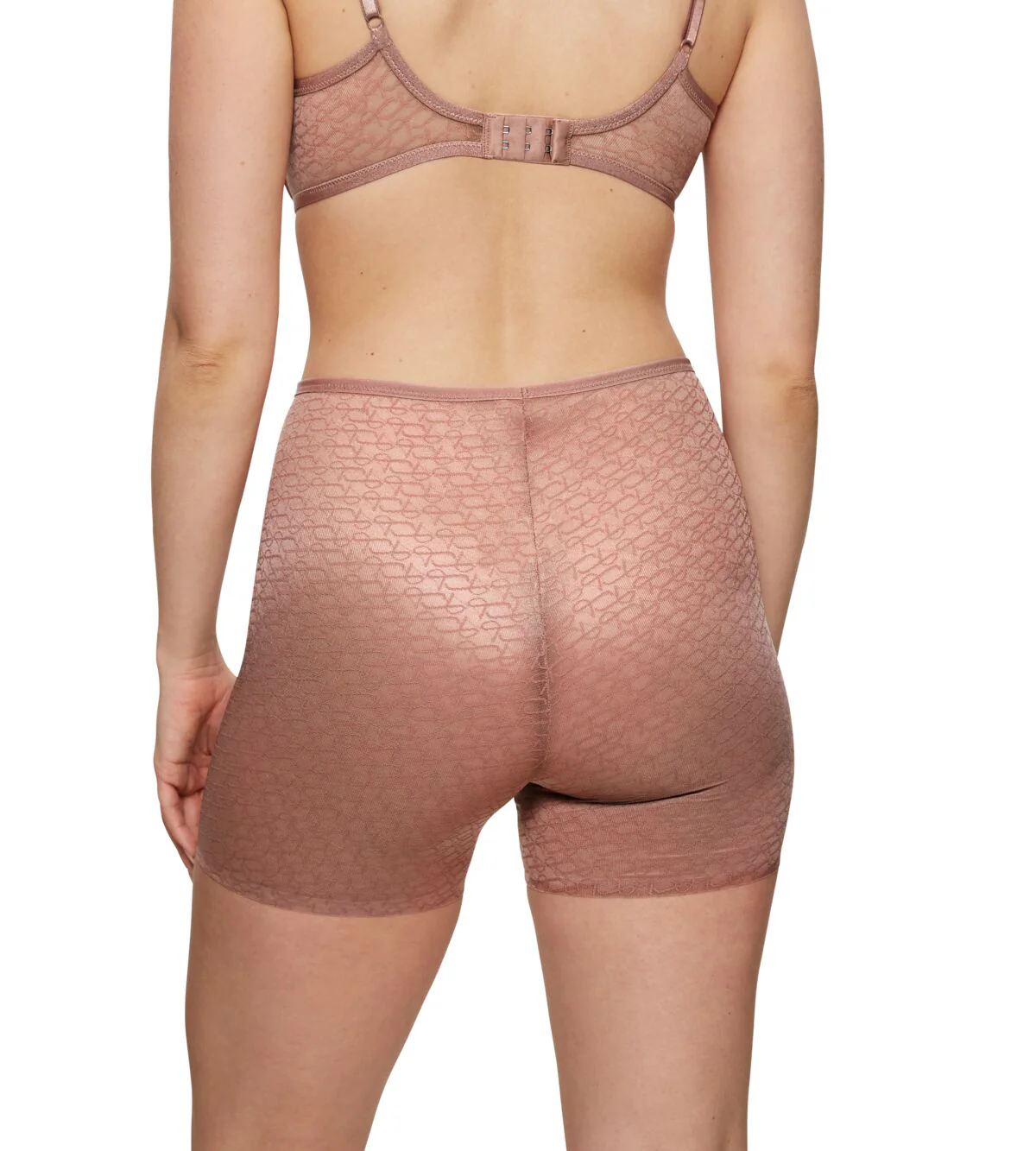 Shorty Couvrant Triumph Signature Sheer Shorts - Toasted Almond - Image 2