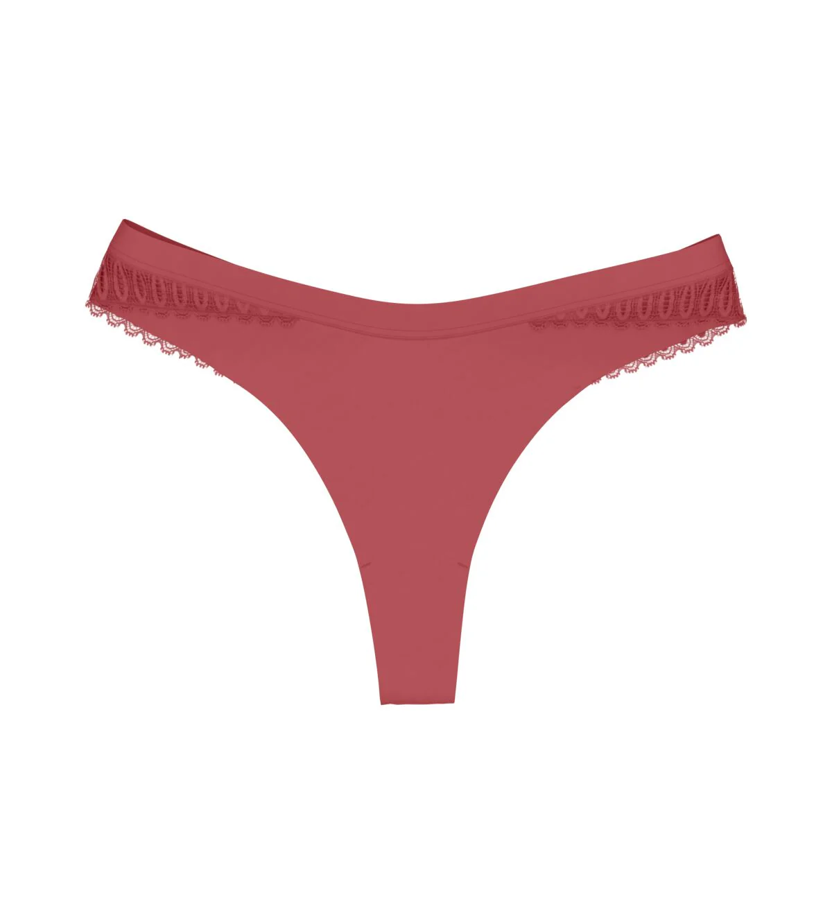 String Aura Spotlight T High Leg String - Strawberry Allure - Image 3