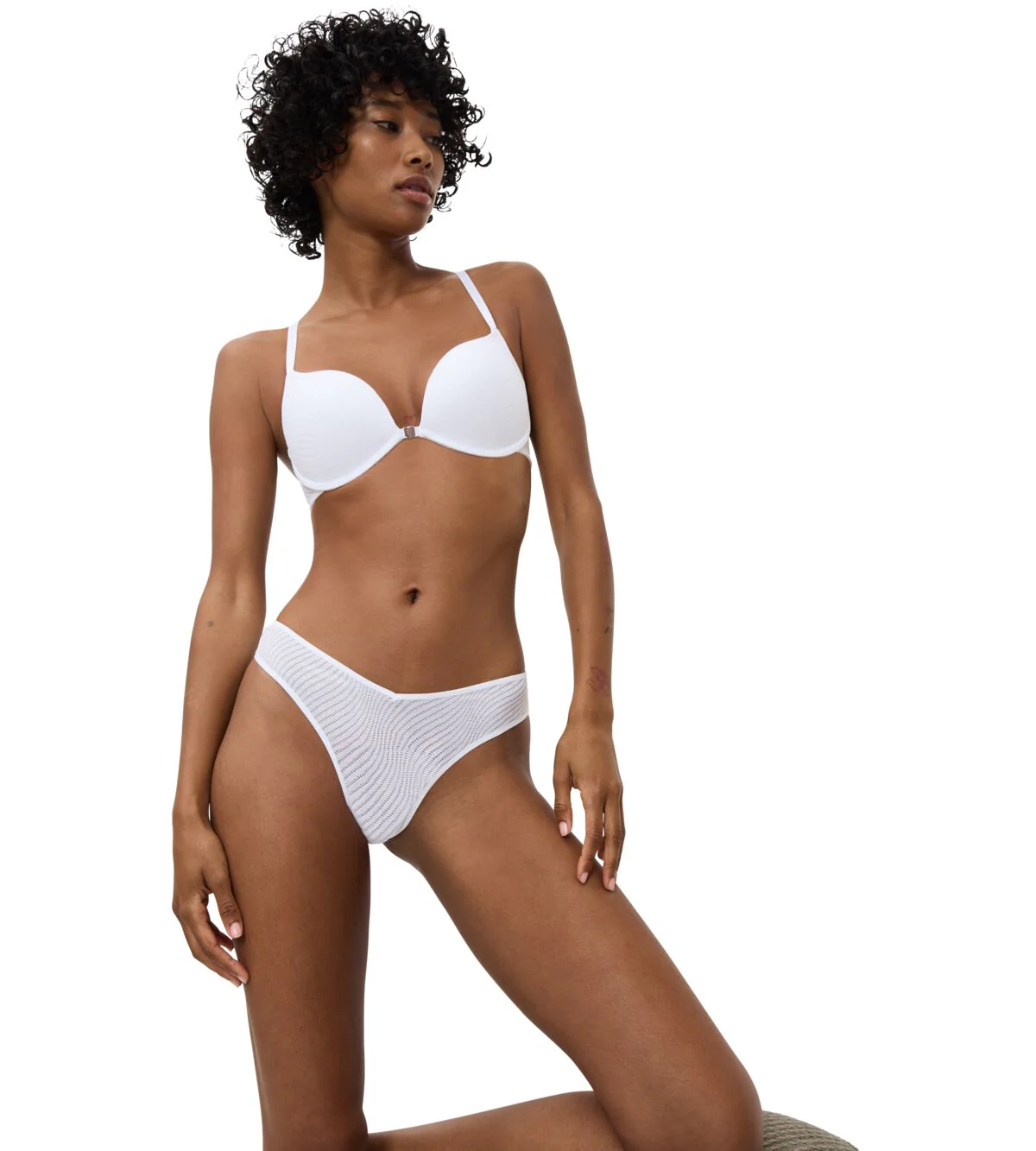 Culotte Harmony Spotlight High Leg Brazilian - White - Image 7