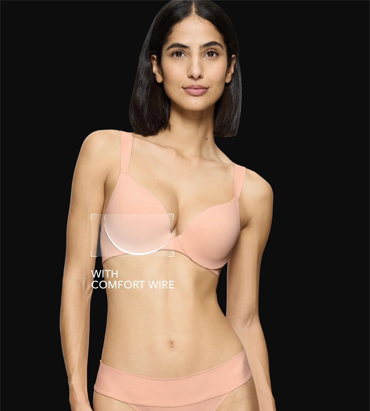 Soutien-Gorge Body Make-Up Illusion Wp Ex - Powder Blush - Image 2