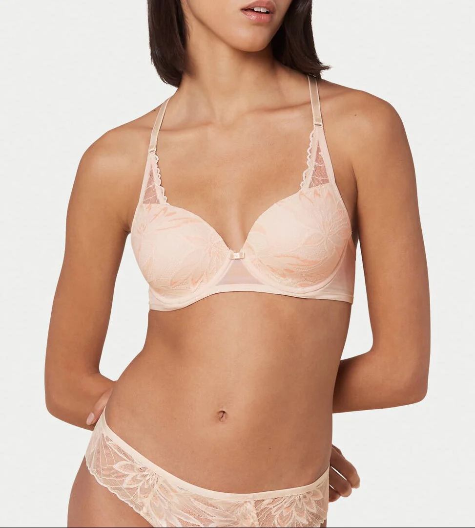 Soutien-Gorge Balconnet Ampliforme Amourette Charm Delight Whp - Fresh Powder - Image 5