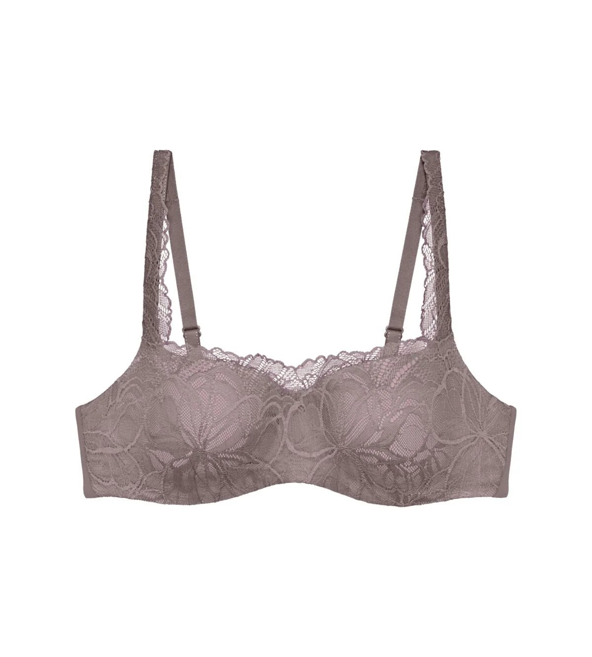 Balconnet Ampliforme Body Make-Up Illusion Lace Balconette - Pigeon Grey - Image 3