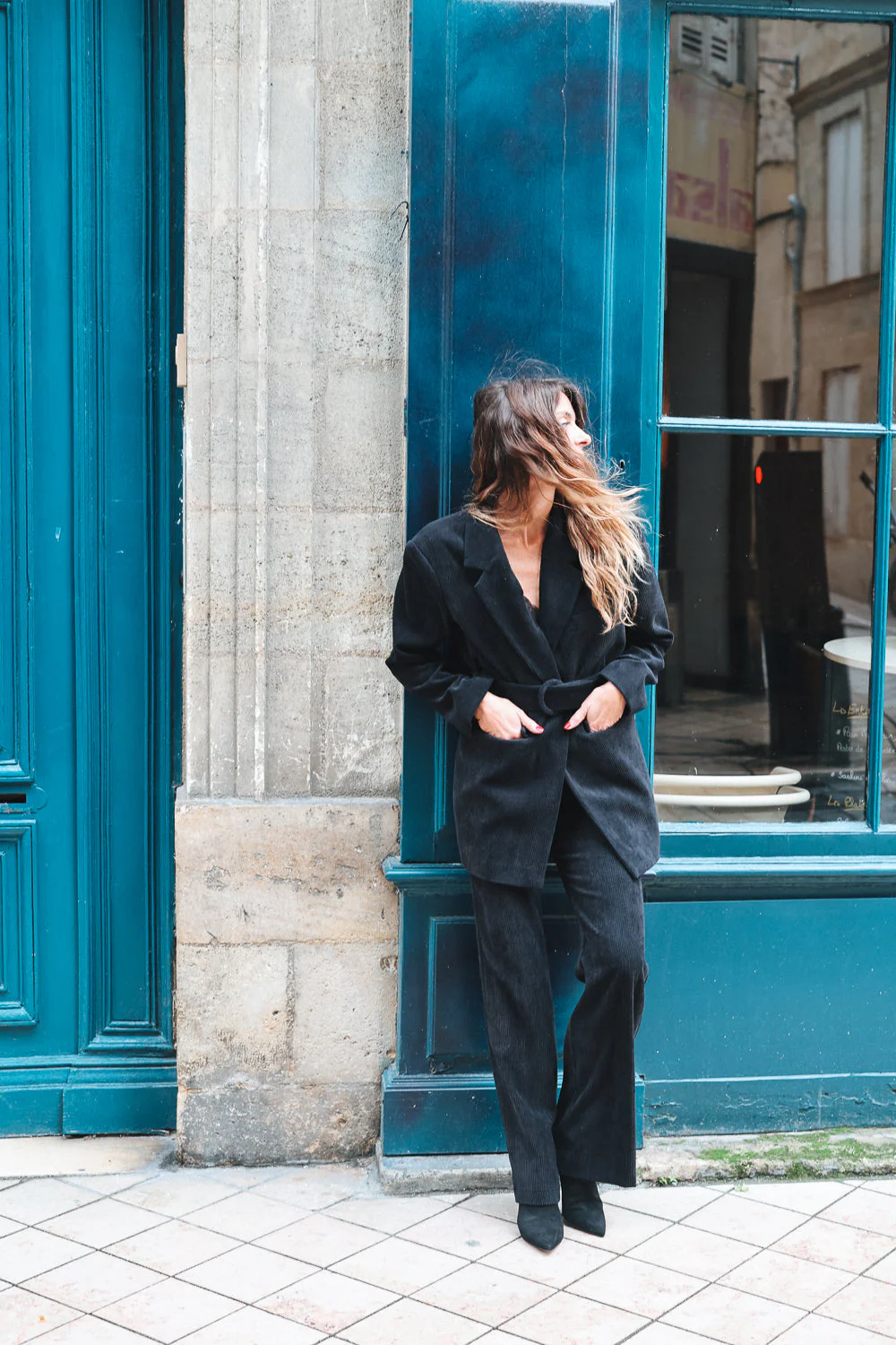 Veste Chica Velours - Noir - Image 7
