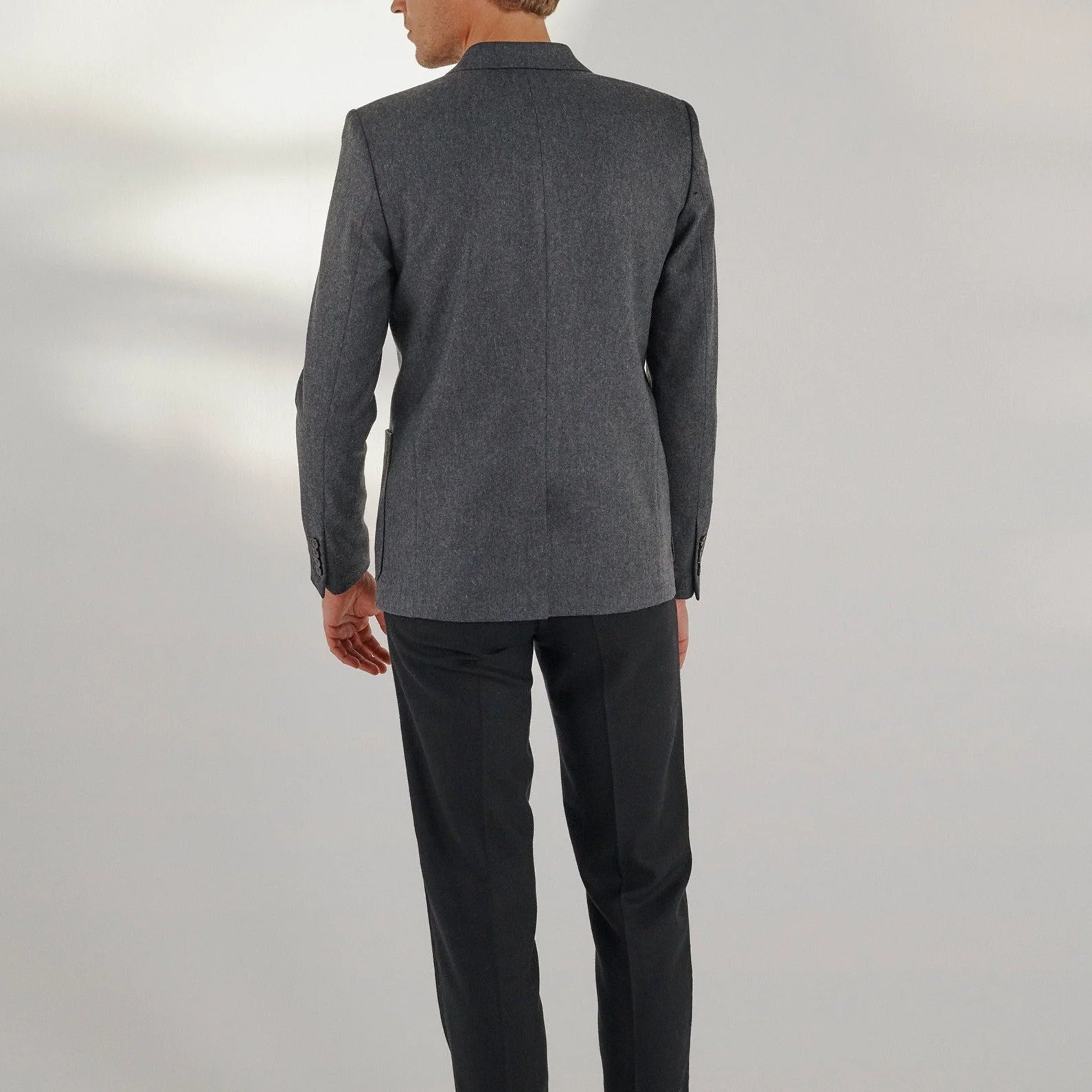 Maison Standards - Veste Flanelle - Gris Chinãƒâ© - Homme - Maison Standards - Image 3