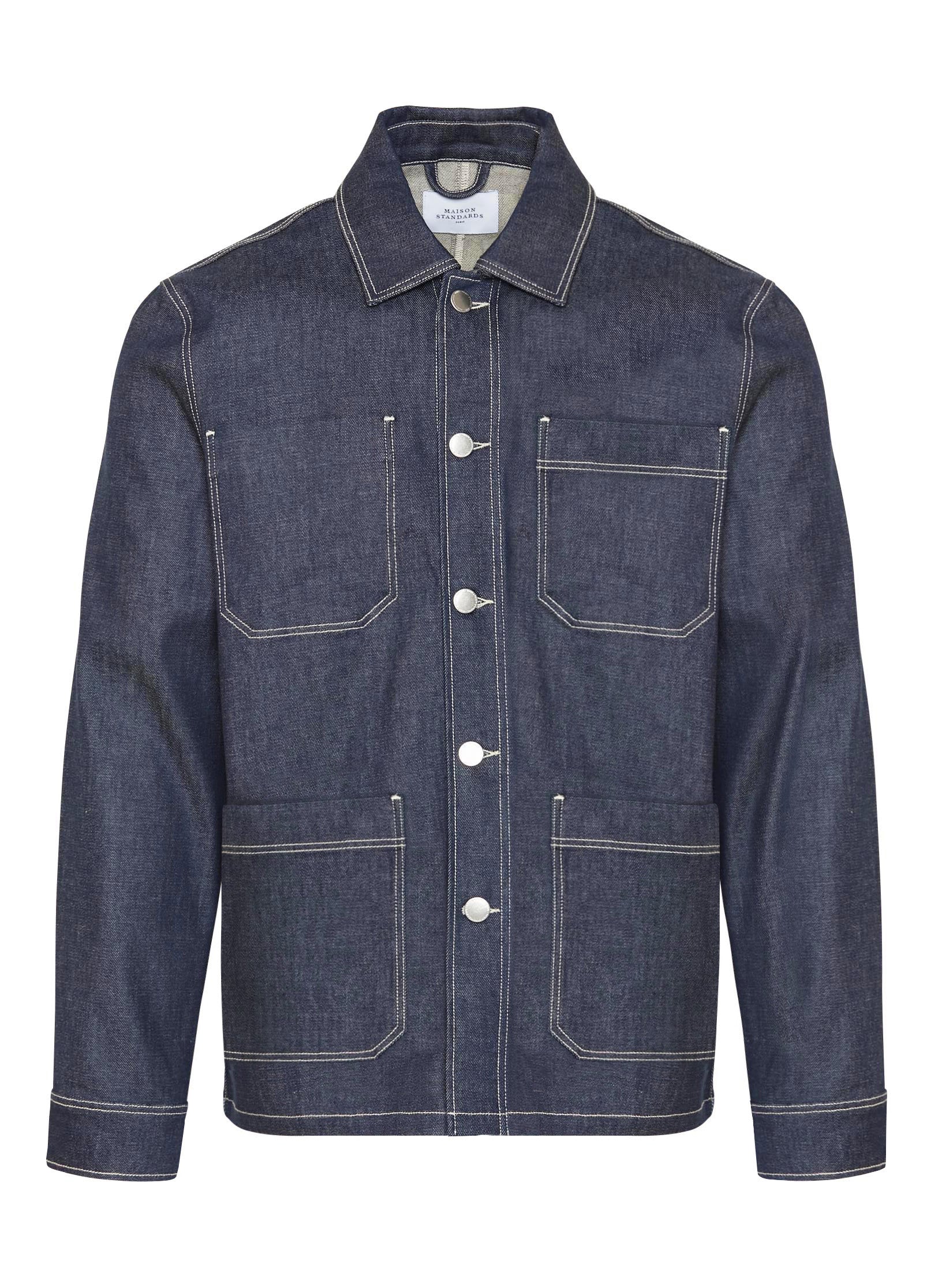 Maison Standards - Maison Standars - Veste Peintre Jean - Bleu Brut - Homme - Image 5