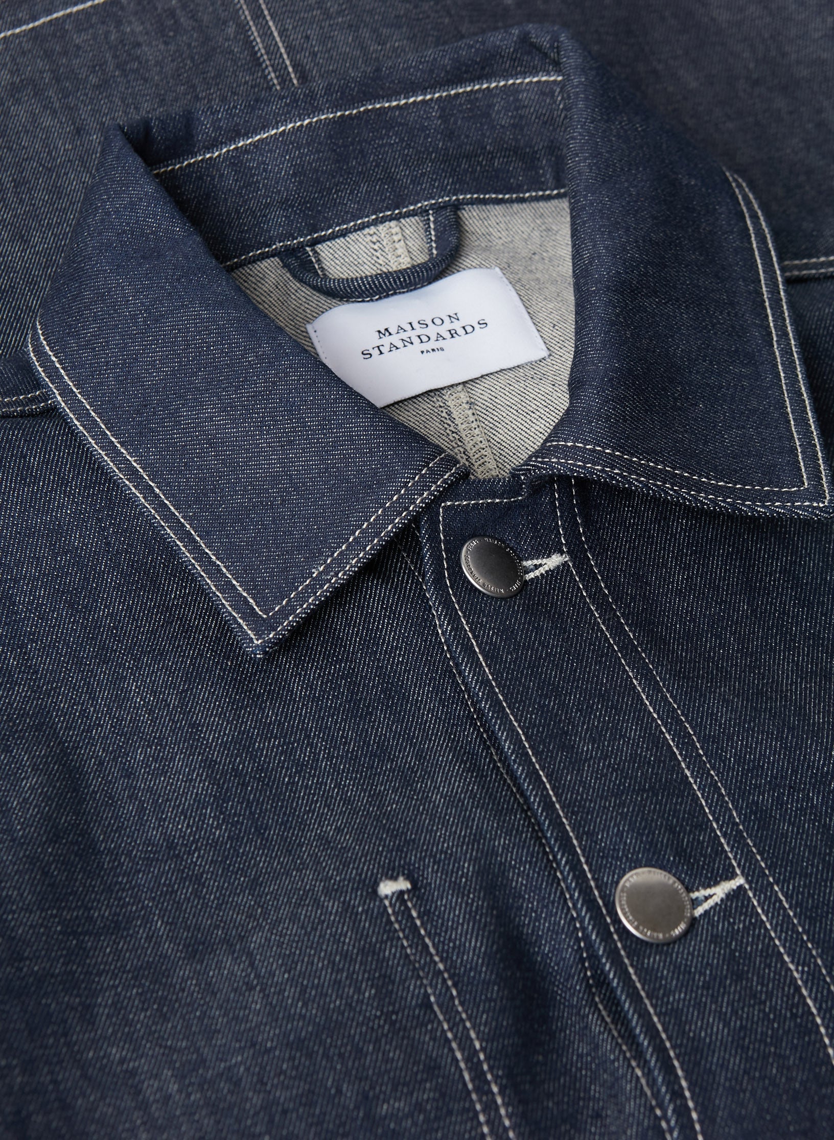 Maison Standards - Maison Standars - Veste Peintre Jean - Bleu Brut - Homme - Image 6