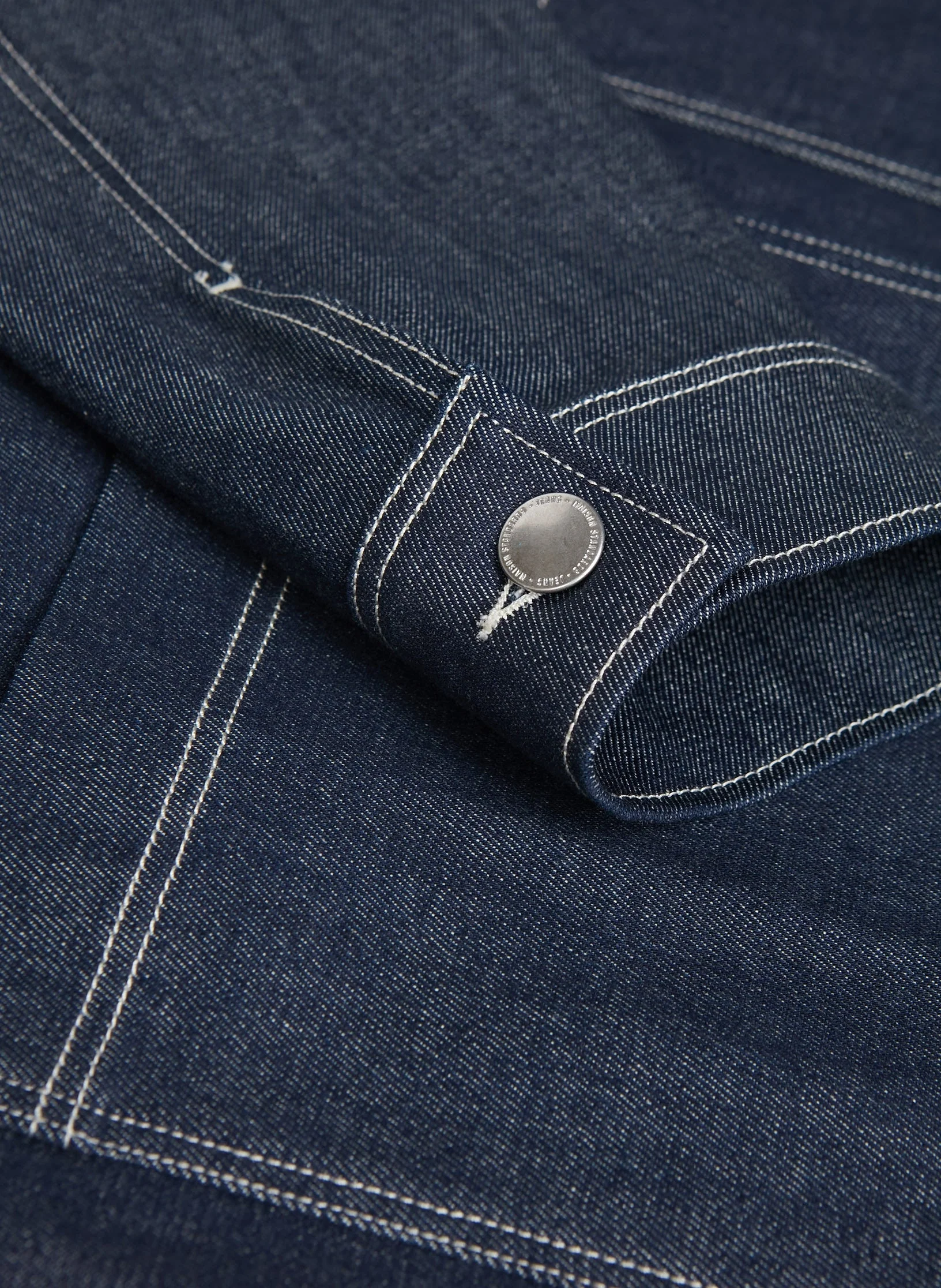 Maison Standards - Maison Standars - Veste Peintre Jean - Bleu Brut - Homme - Image 8