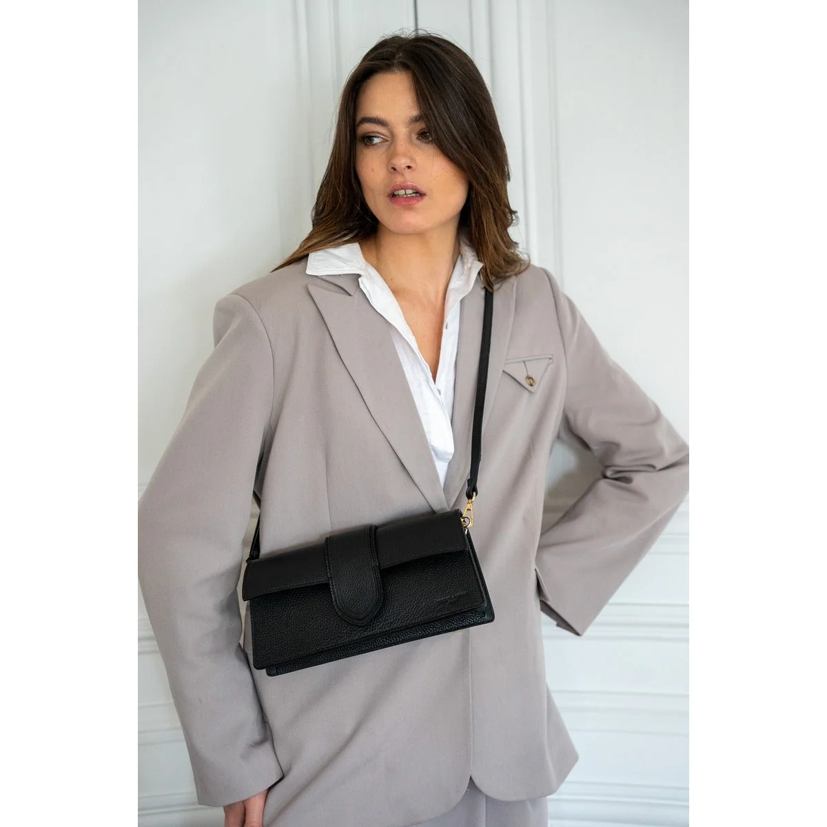 Sac À Bandoulière Shana - Noir - Image 3