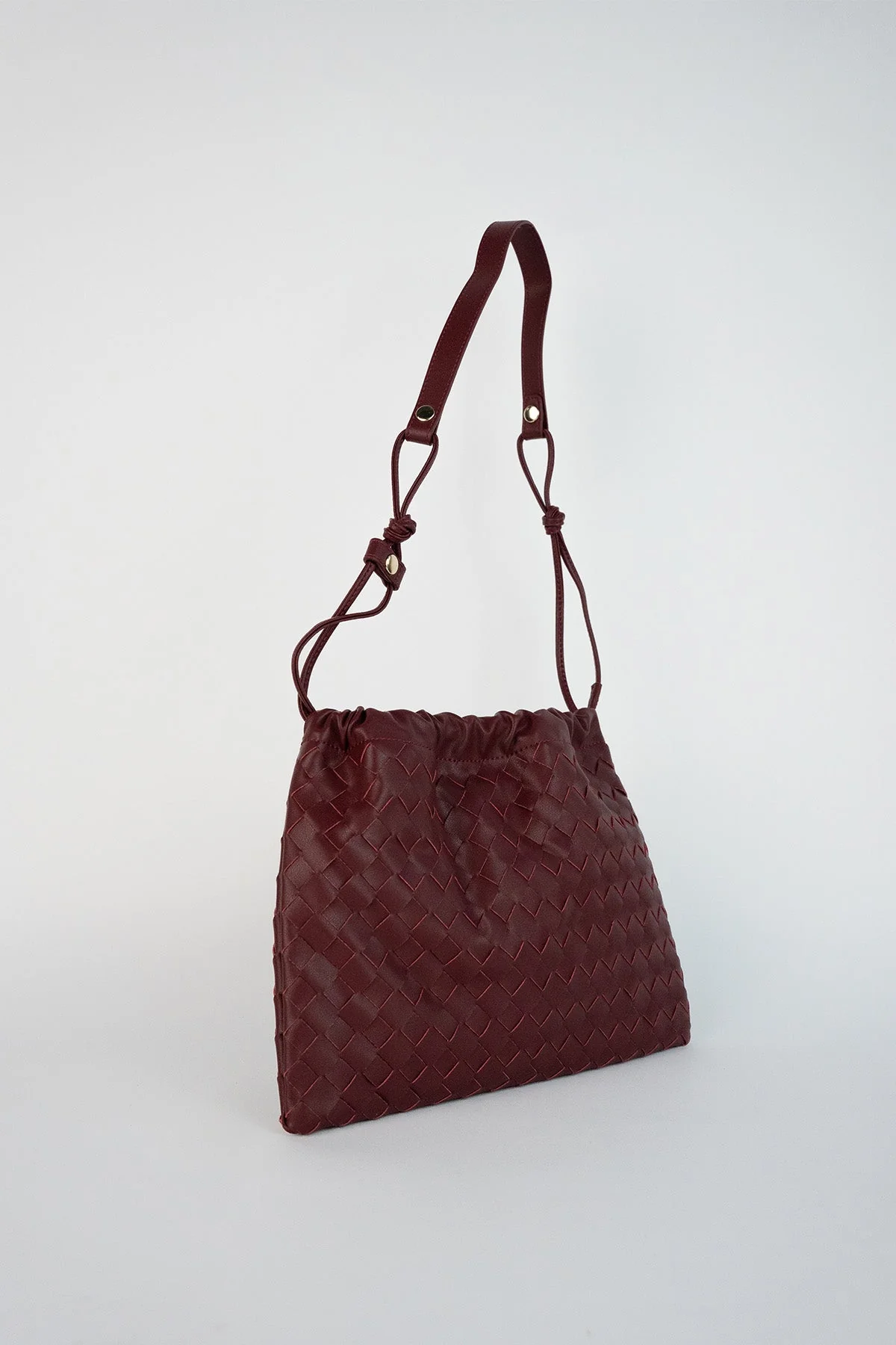Sac À Bandoulière Eloa - Bordeaux - Image 4