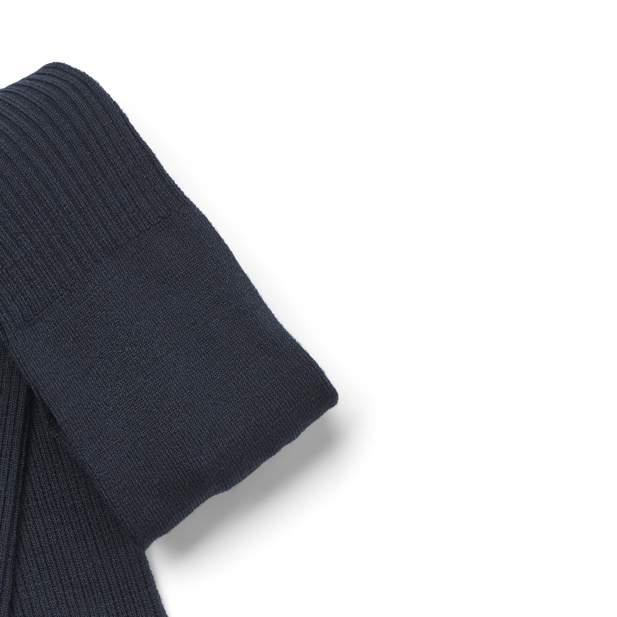 Collants Côtelés En Laine Robin - Navy - Enfant - Image 2