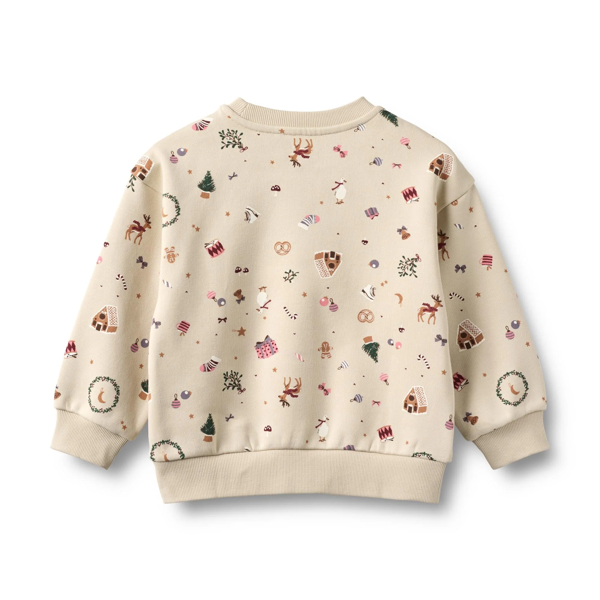 Sweat L/S Elliot - Offwhite Holiday - Enfant - Image 2