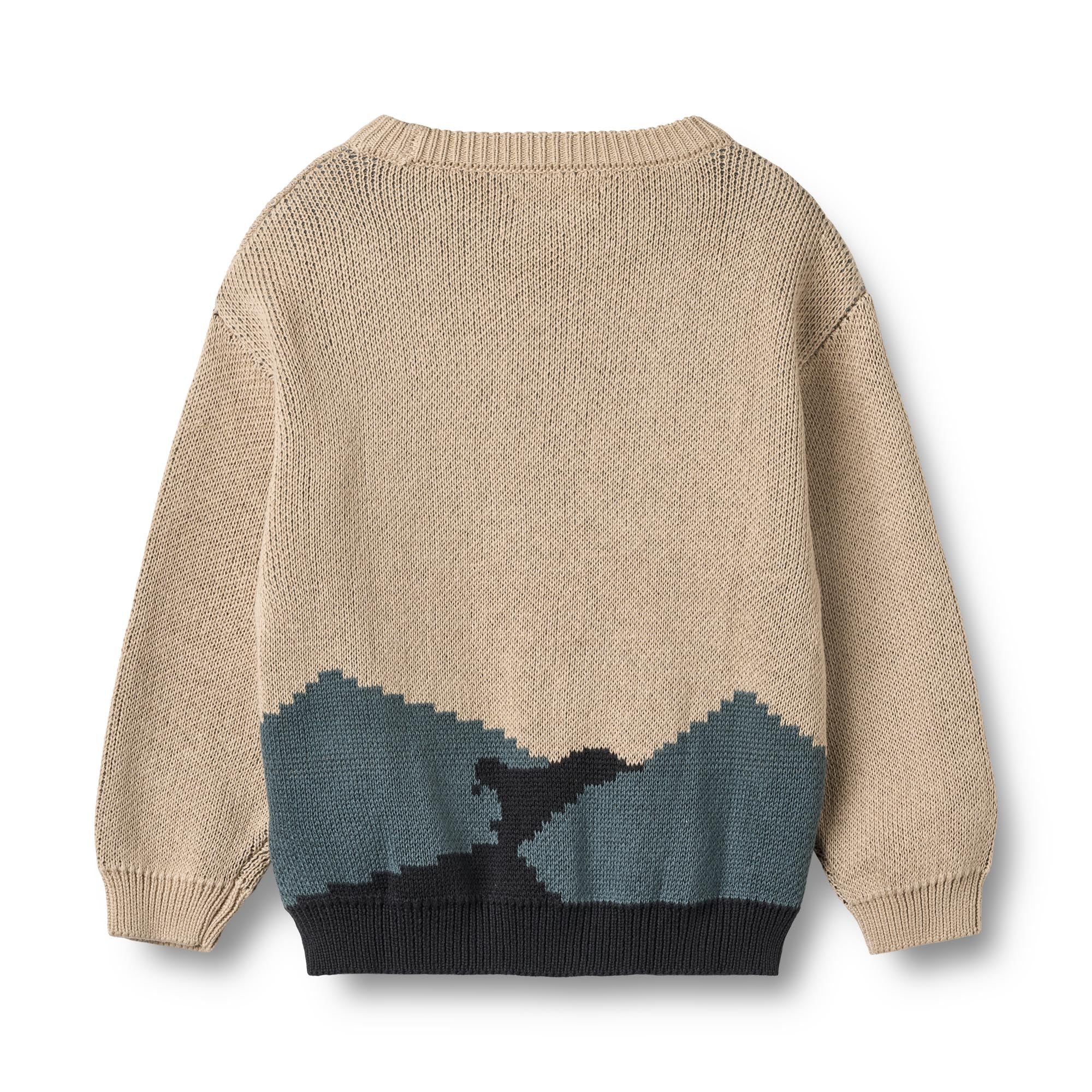 Pull Jacquard William - Warm Sand - Enfant - Image 2