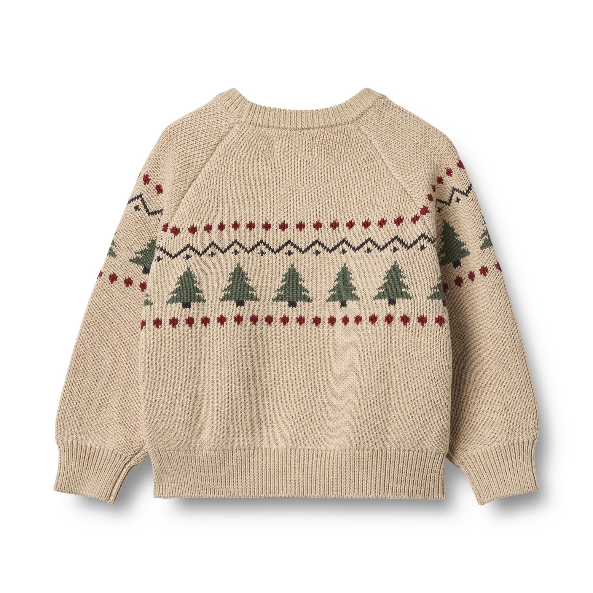 Pull Jacquard Balou - Warm Sand - Enfant - Image 2