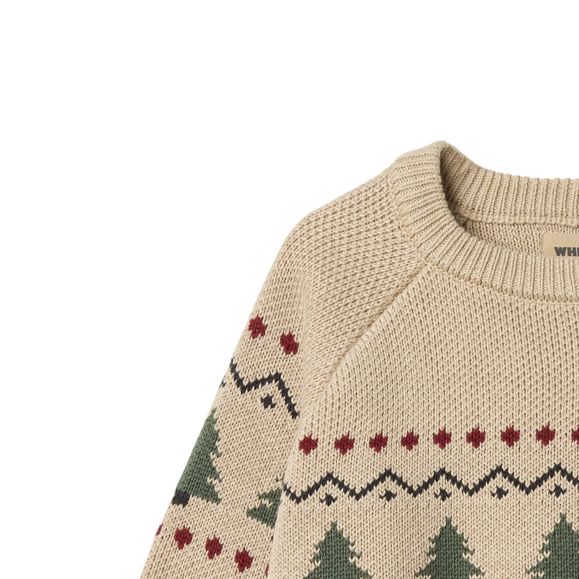 Pull Jacquard Balou - Warm Sand - Enfant - Image 3