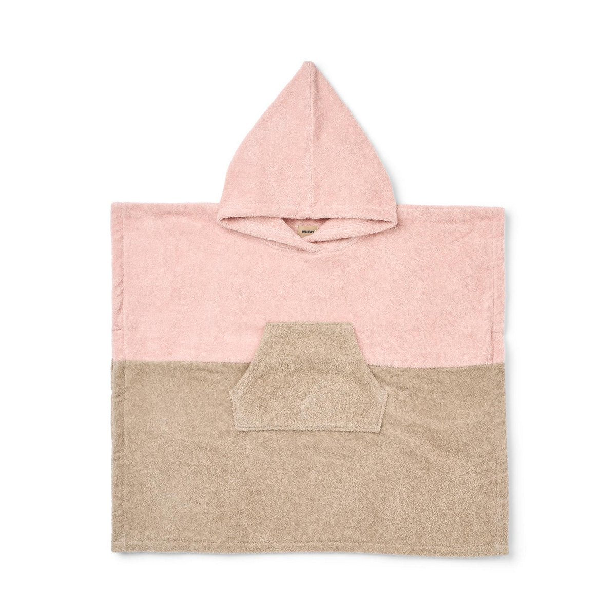 Terry Poncho Lille - Powder - Junior - Image 3