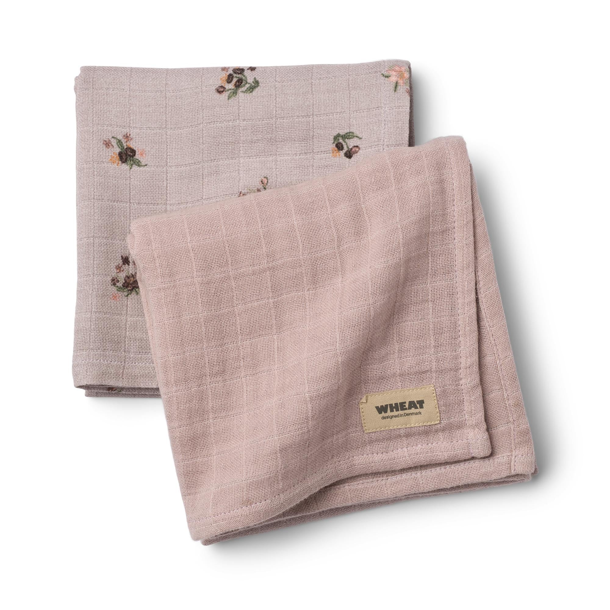 Lot De 2 Mousselines Kaya - Soft Lilac - Bébé - Image 2