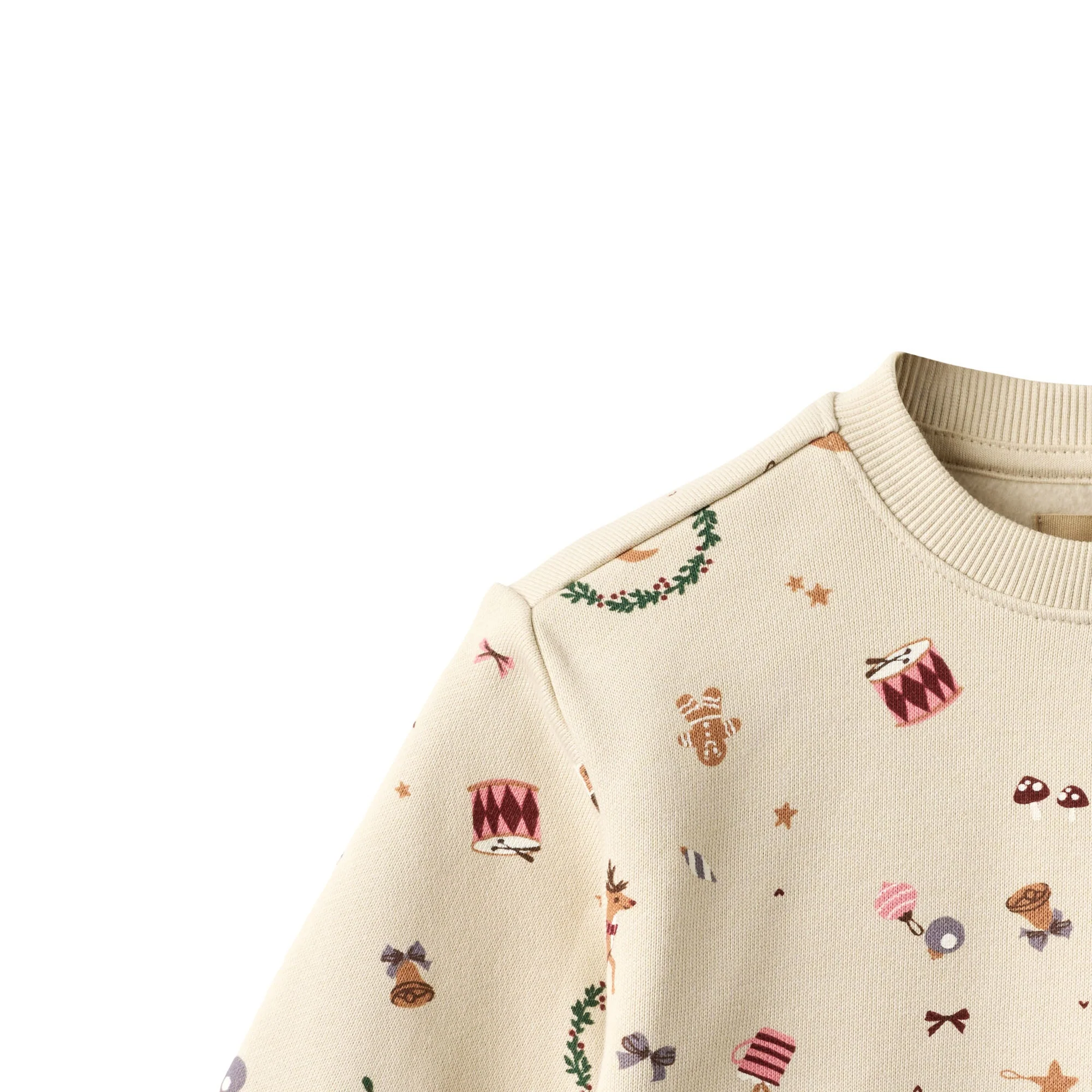 Sweat L/S Elliot - Offwhite Holiday - Bébé - Image 3