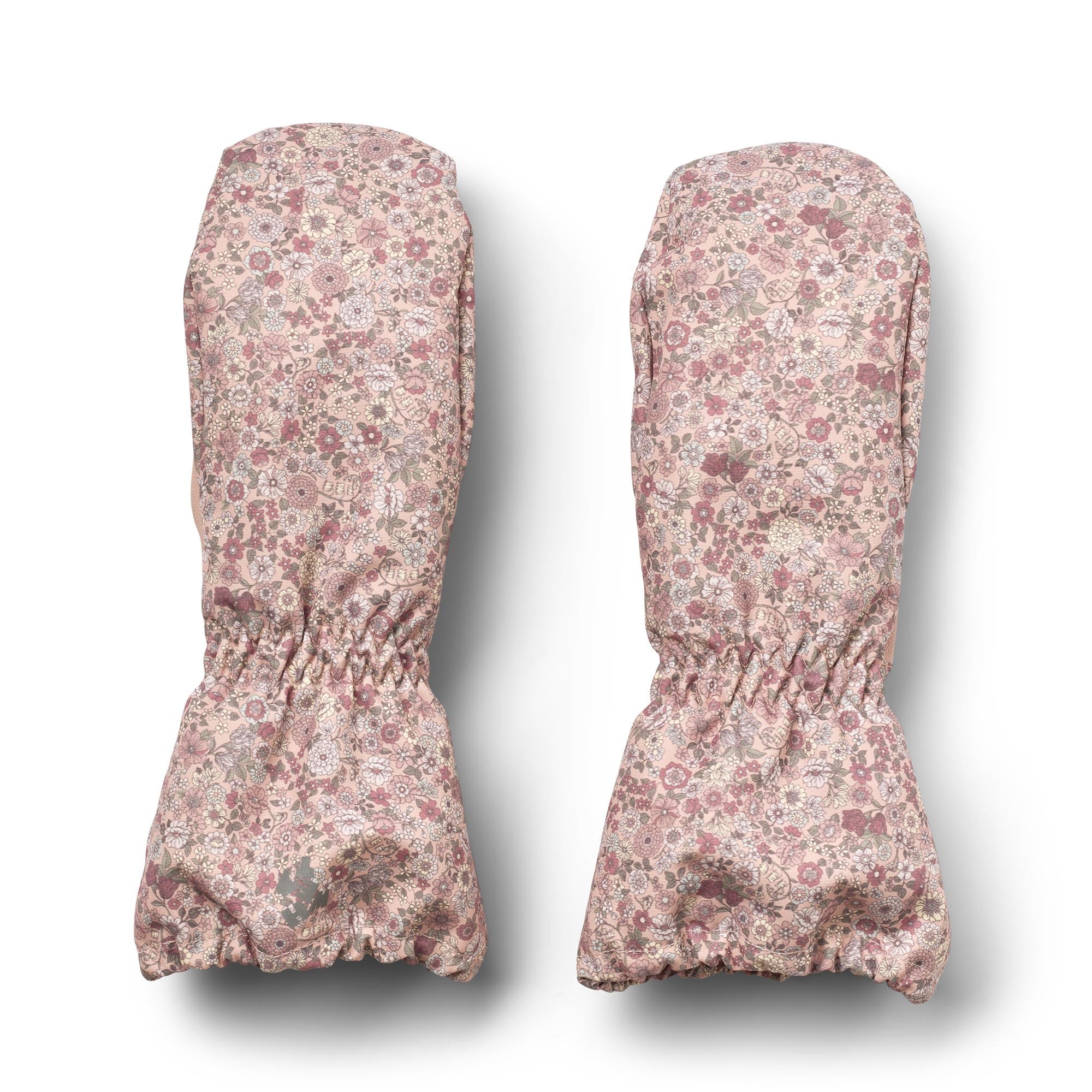 Mitaines Monta - Rose Dust Flowers - Enfant - Image 2