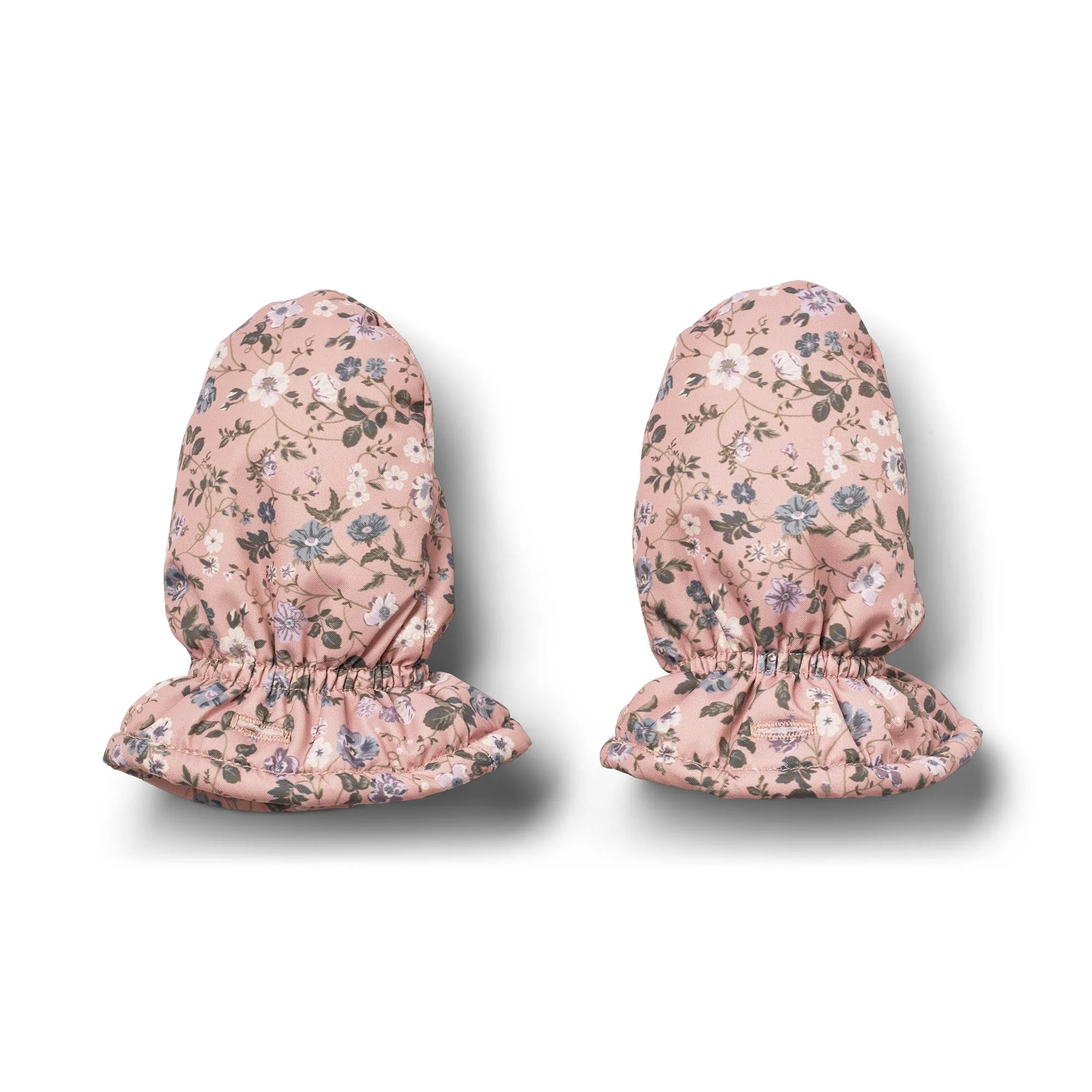 Moufles Puffer Pour Bébé Muffu - Rose Powder Flowers - Bébé - Image 2