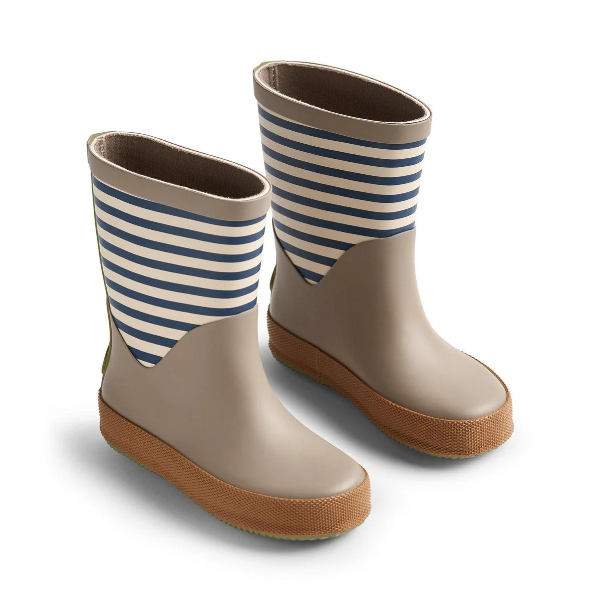 Botte En Caoutchouc Juno - Blue Stripe - Junior - Image 3