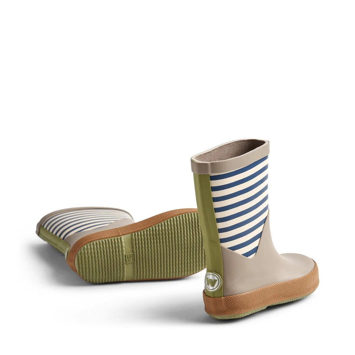 Botte En Caoutchouc Juno - Blue Stripe - Junior - Image 5