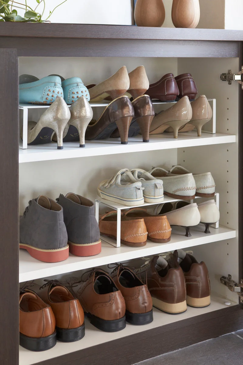 Étagère À Chaussures Extensible - Frame - Blanc - Image 2