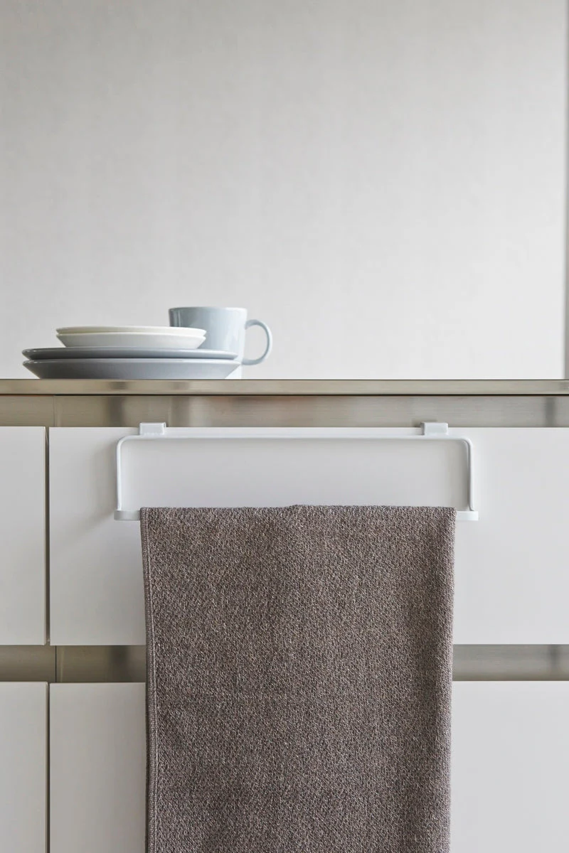 Porte-Serviettes De Cuisine Large - Tower - Blanc - Image 2