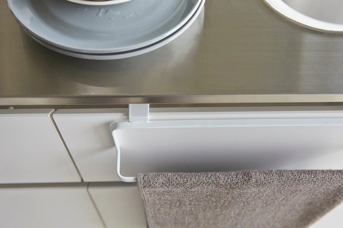 Porte-Serviettes De Cuisine Large - Tower - Blanc - Image 6