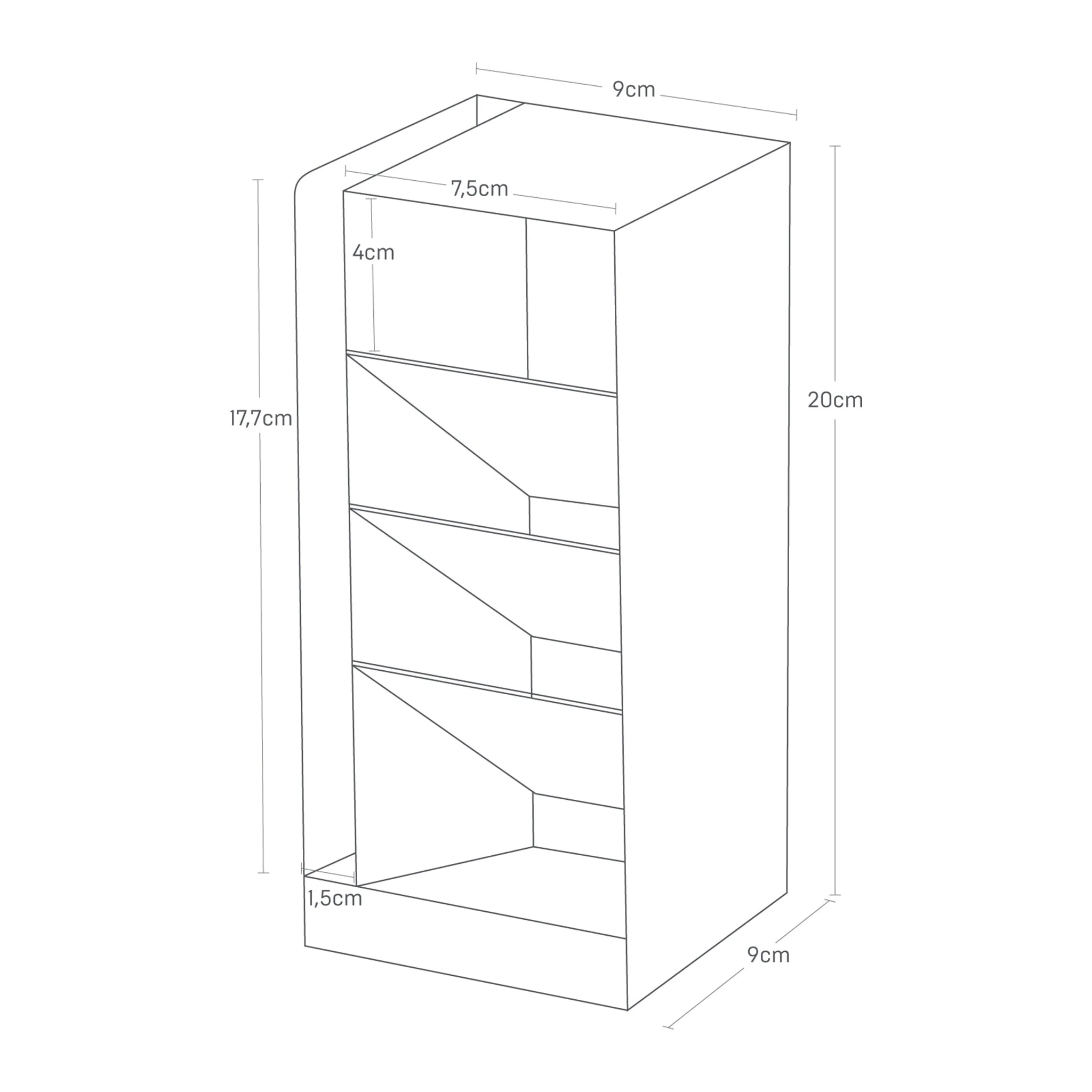Porte-Stylo - Tower - Noir - Image 3
