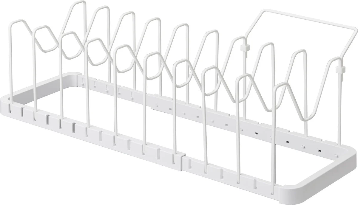 Support Extensible Pour Couvercles & Poêles - Tower - Blanc - Image 9