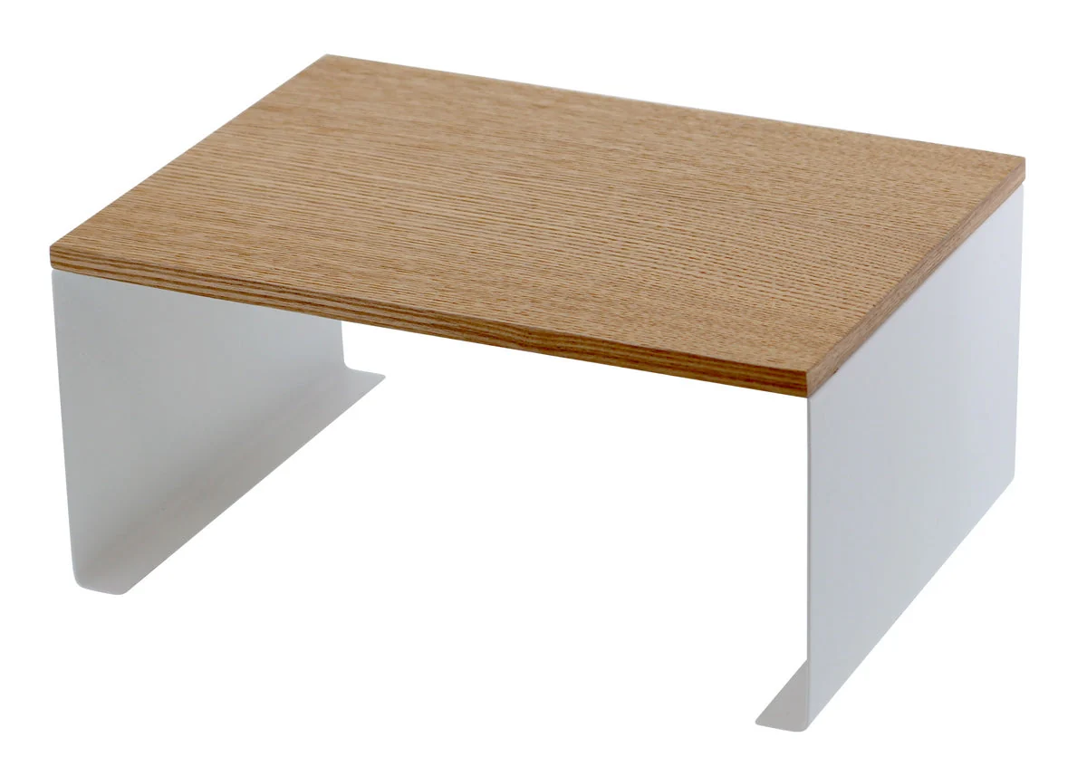 Étagère Empilable Avec Plateau En Bois - Tosca - Blanc - Image 17