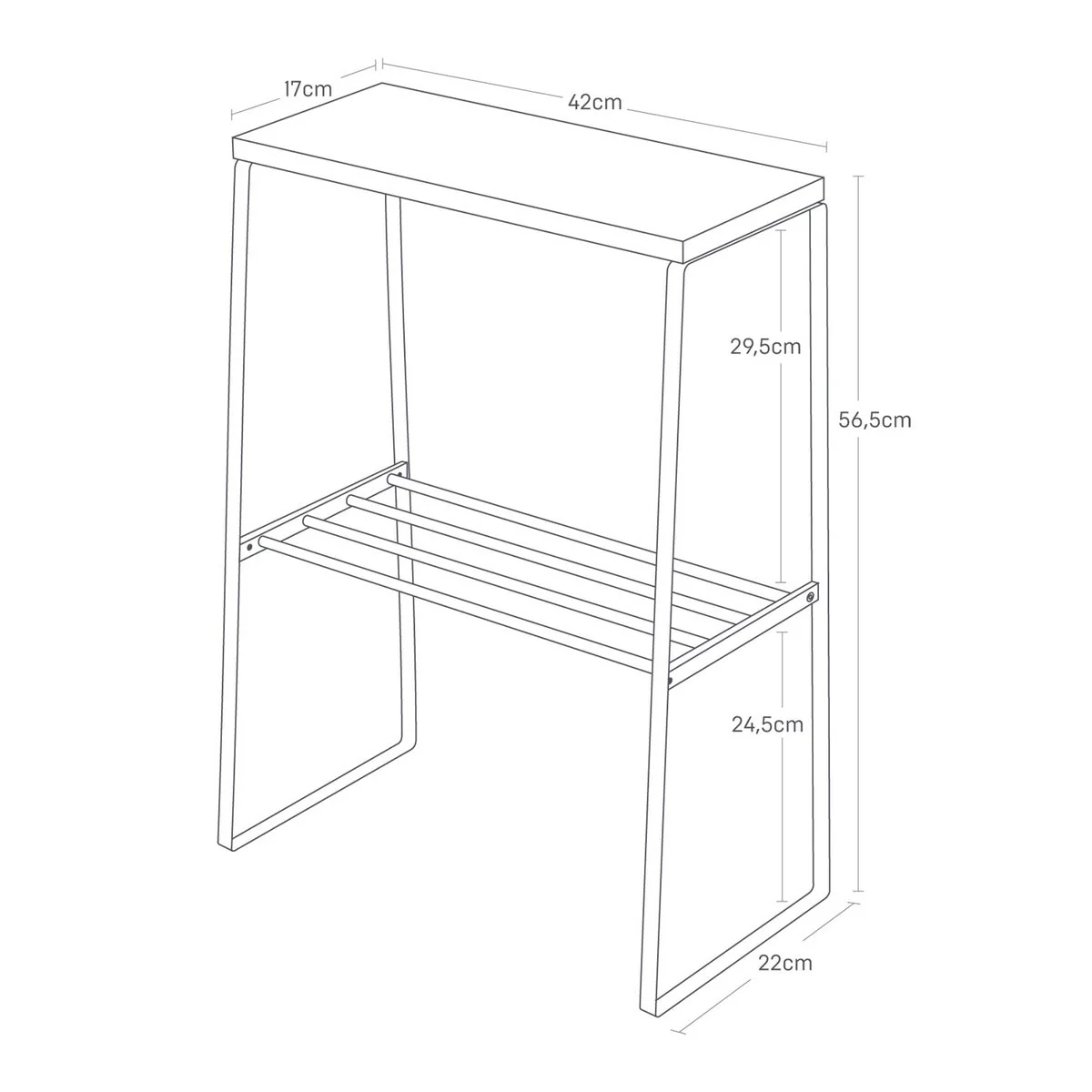 Table D'Appoint - Tosca - Blanc - Image 7