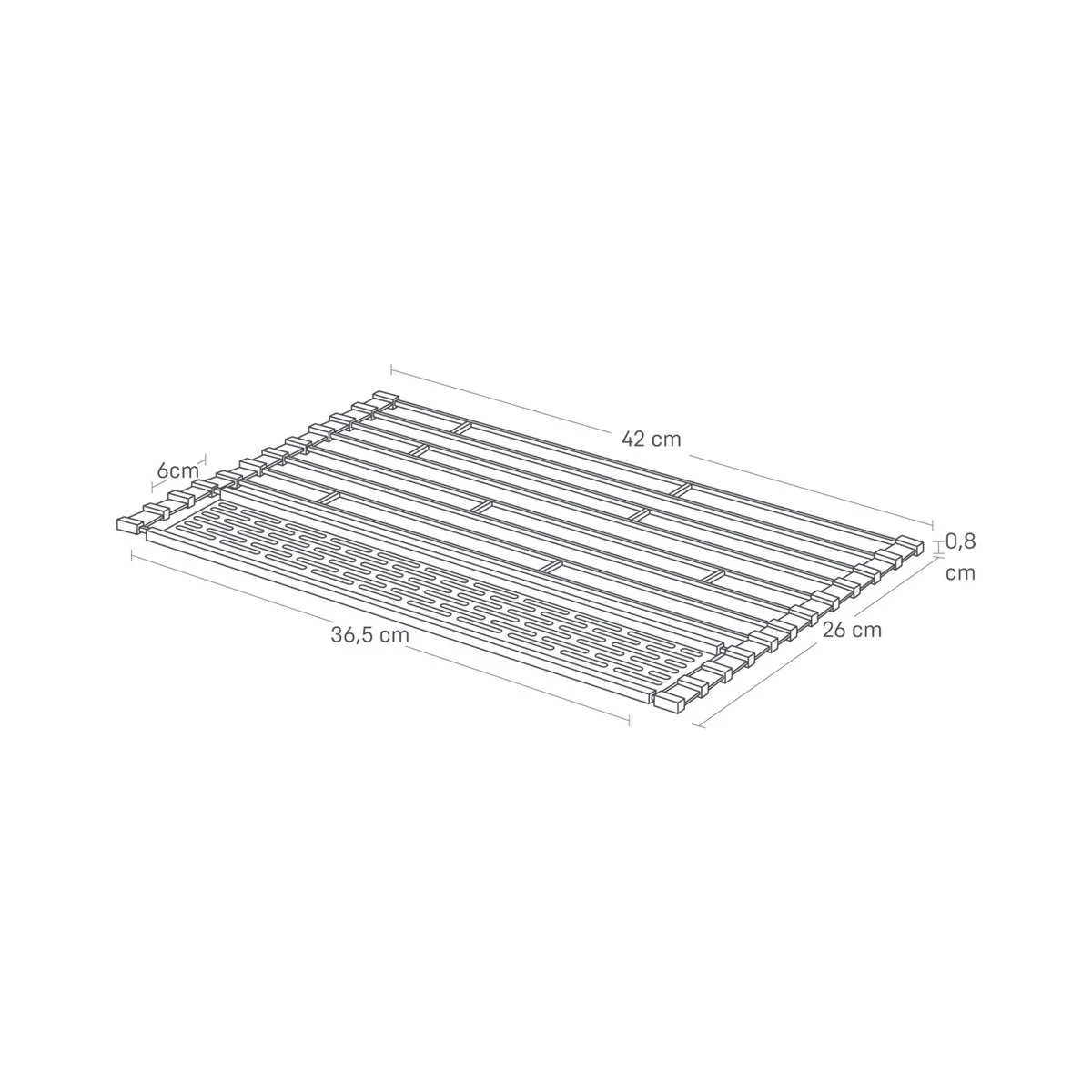 Égouttoir Pliable - Tower - Blanc - Image 7