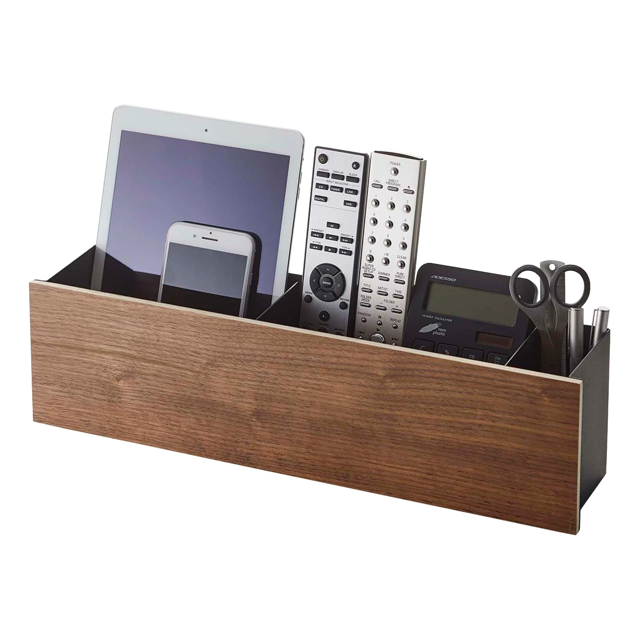 Boîte De Rangement Rin - Noir Et Bois - Image 12