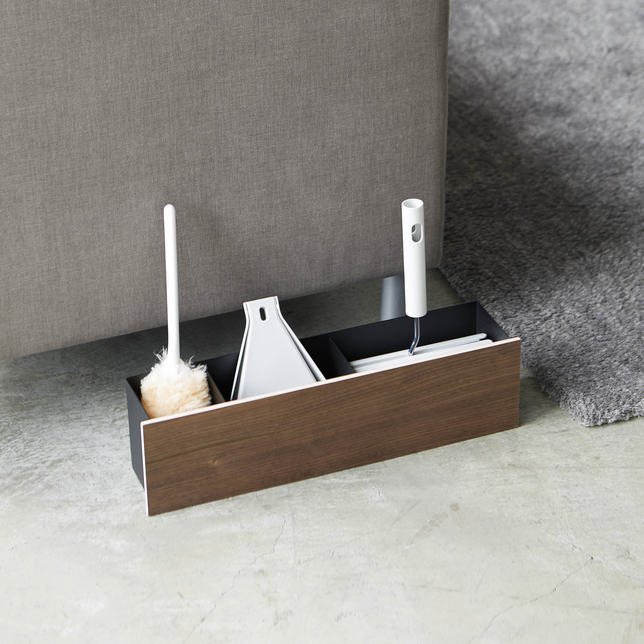 Boîte De Rangement Rin - Noir Et Bois - Image 9