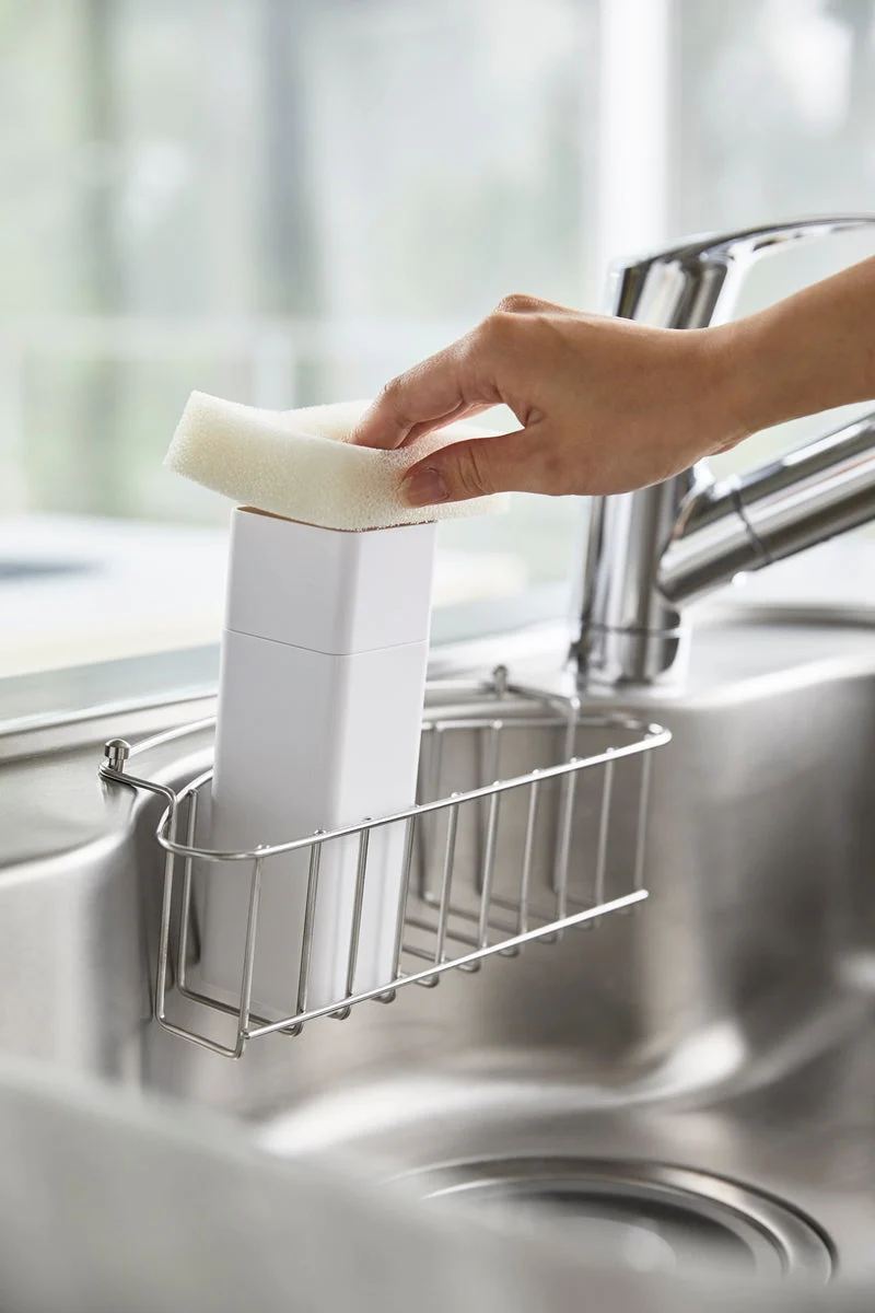 Distributeur De Savon Avec Poussoir - Tower - Blanc - Image 4