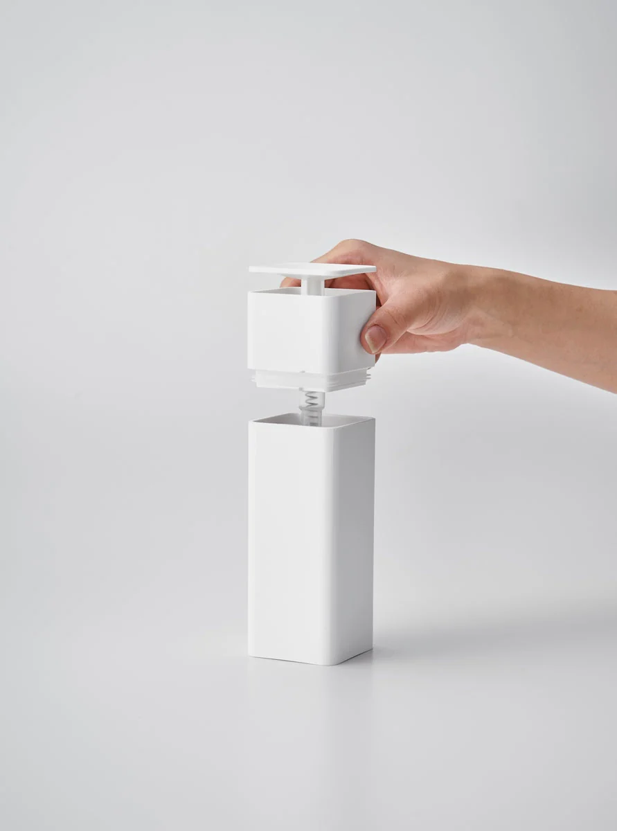 Distributeur De Savon Avec Poussoir - Tower - Blanc - Image 8