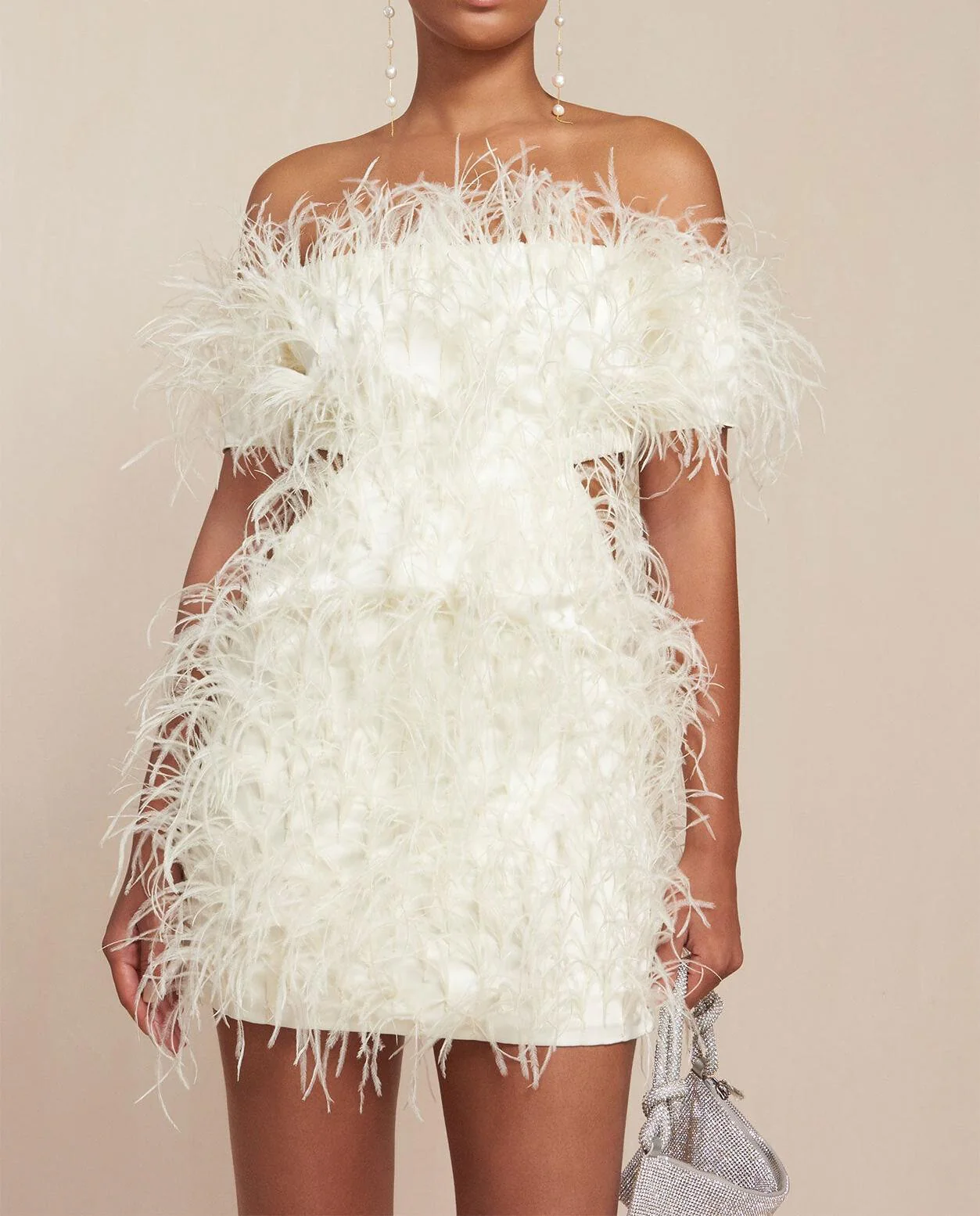 Robe Yolanda - Blanc Cassé - Image 3