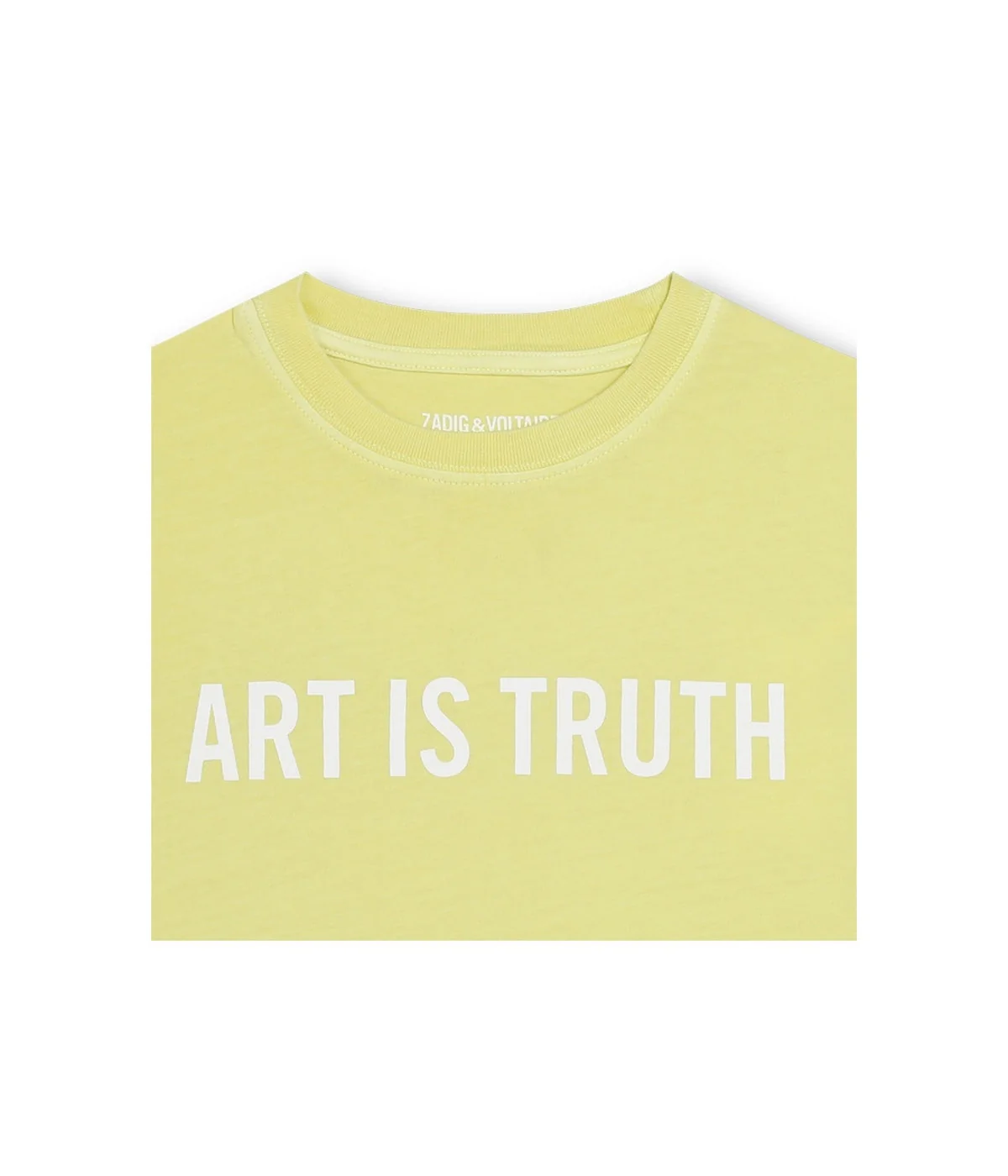 T-Shirt Manches Courtes - Jaune Tendre - Garçon - Image 3
