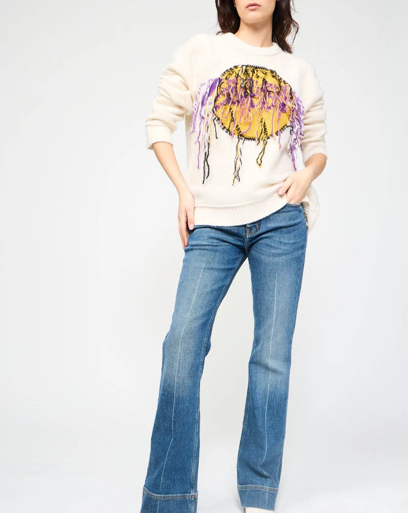 Pull En Cachemire - Ecru - Femme - Image 3