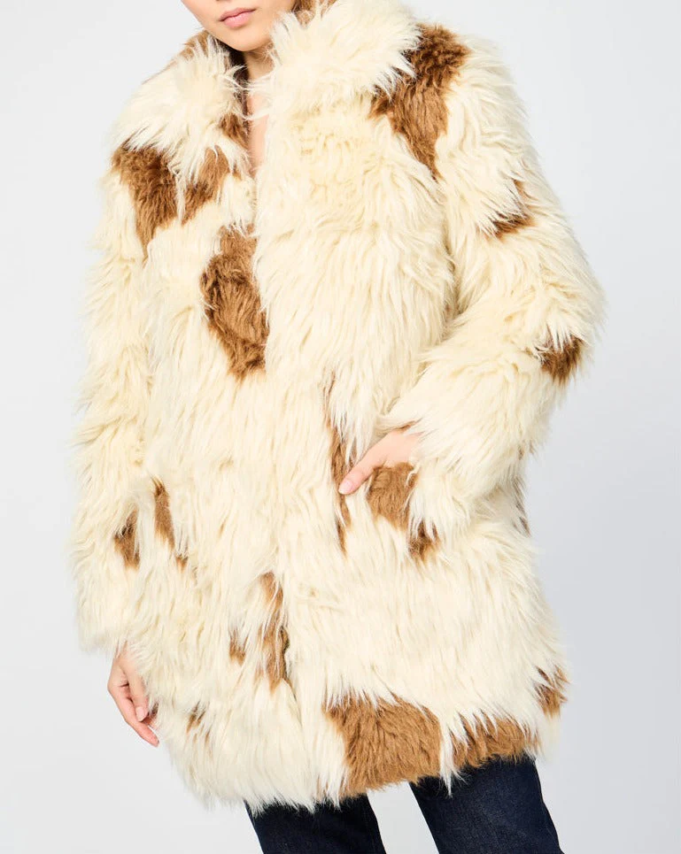 Manteau - Beige - Femme - Image 2