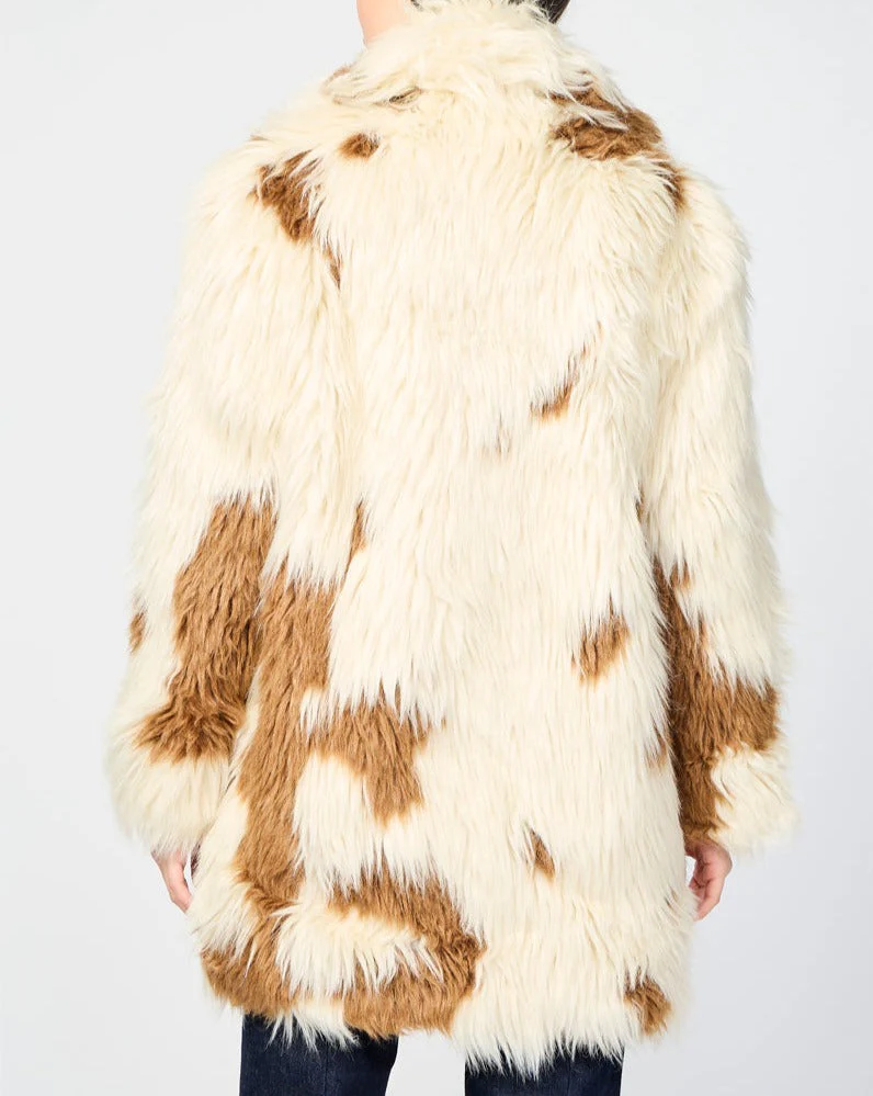 Manteau - Beige - Femme - Image 3