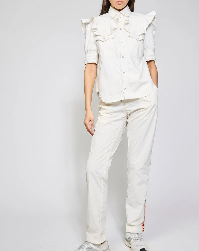 Chemisier - Blanc - Femme - Image 3
