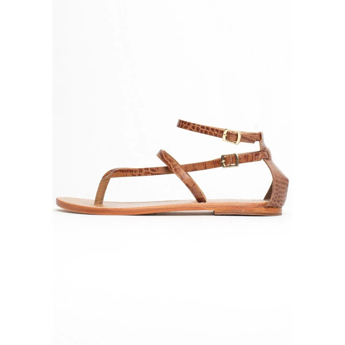 Sandales Mosholu - Tan Croco - Image 3