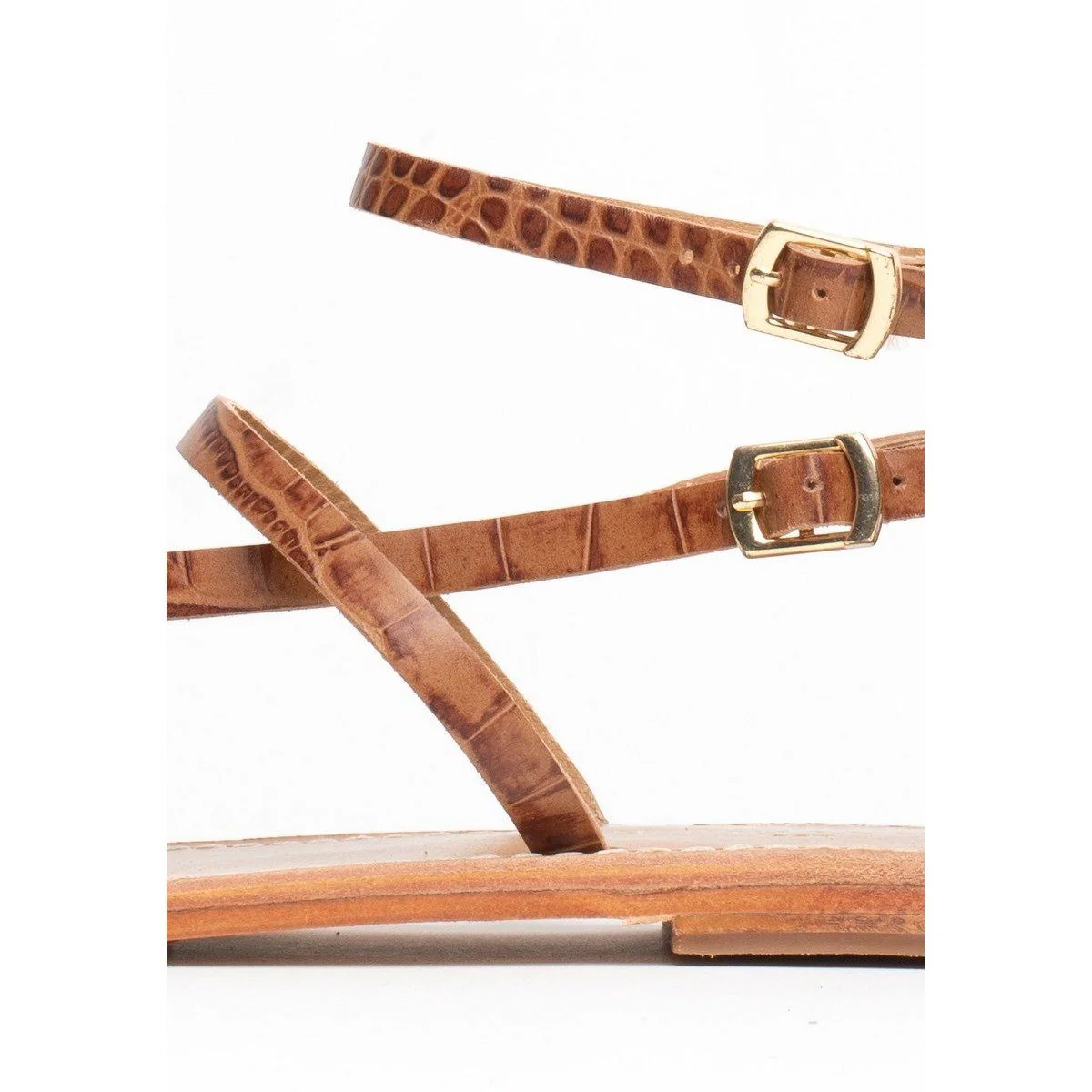 Sandales Mosholu - Tan Croco - Image 5